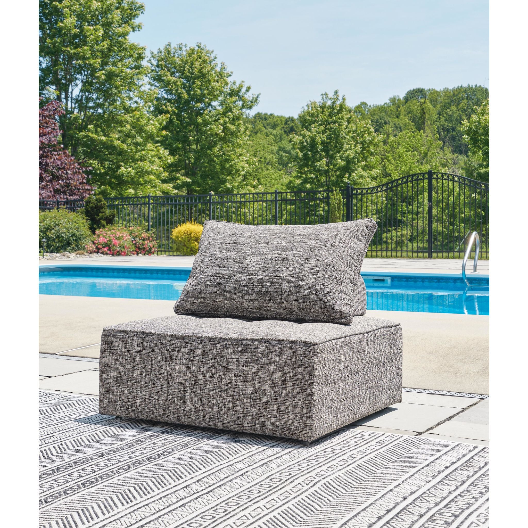 Bree Zee 7 Piece Outdoor Modular Sectional - Image 15