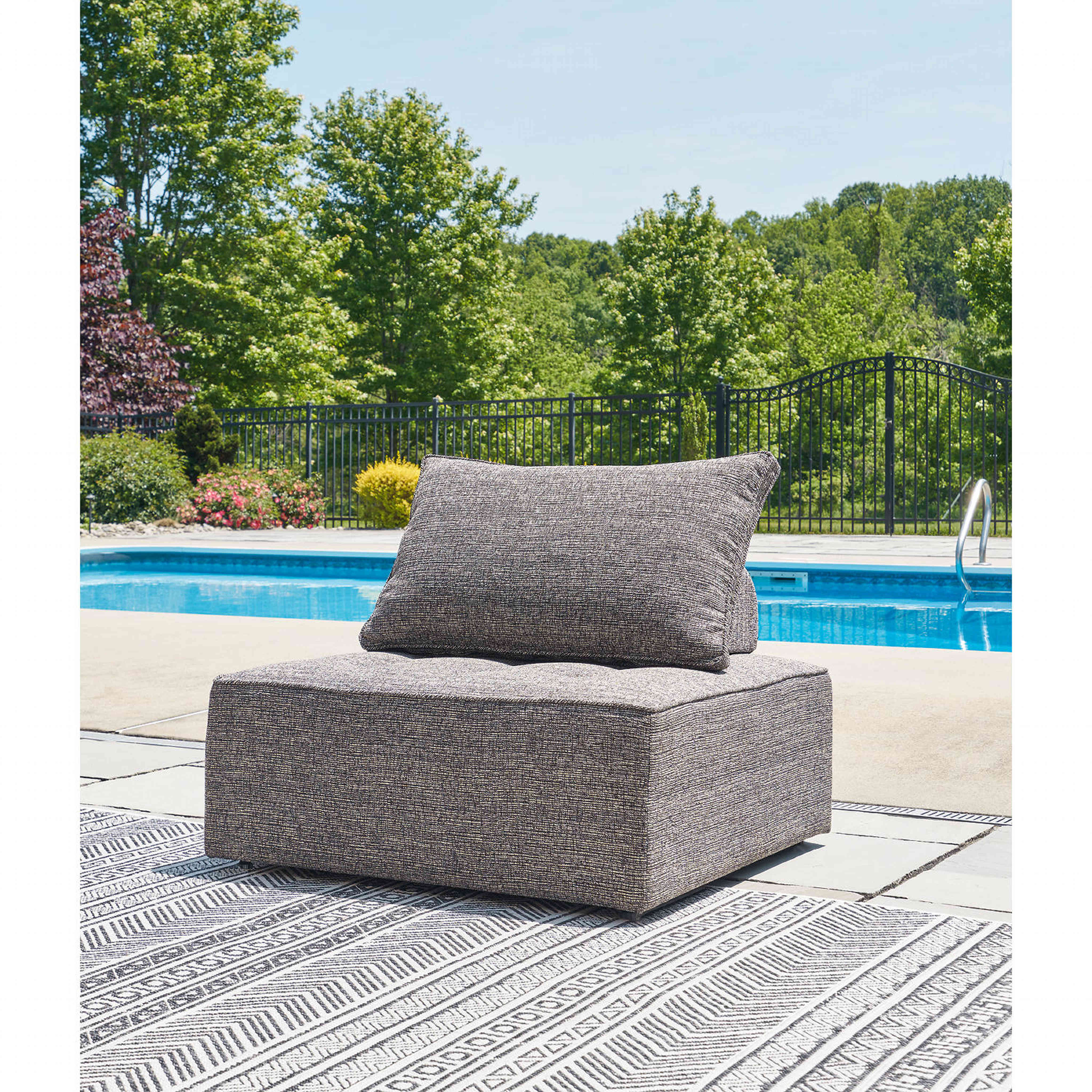 Bree Zee 8 Piece Outdoor Modular Sectional - Image 2