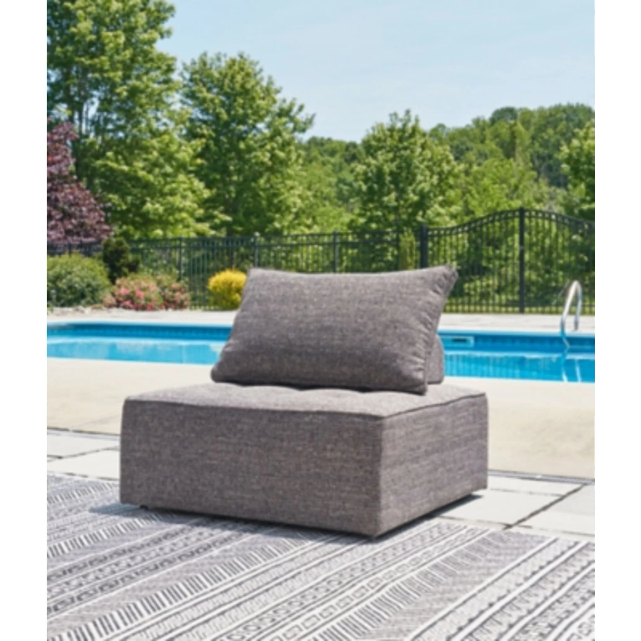 Bree Zee 8 Piece Outdoor Modular Sectional - Image 2