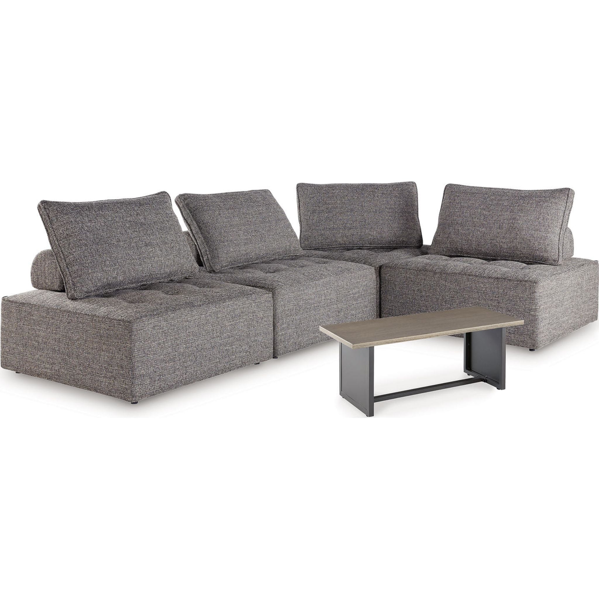 Bree Zee 9 Piece Outdoor Sectional - Image 4