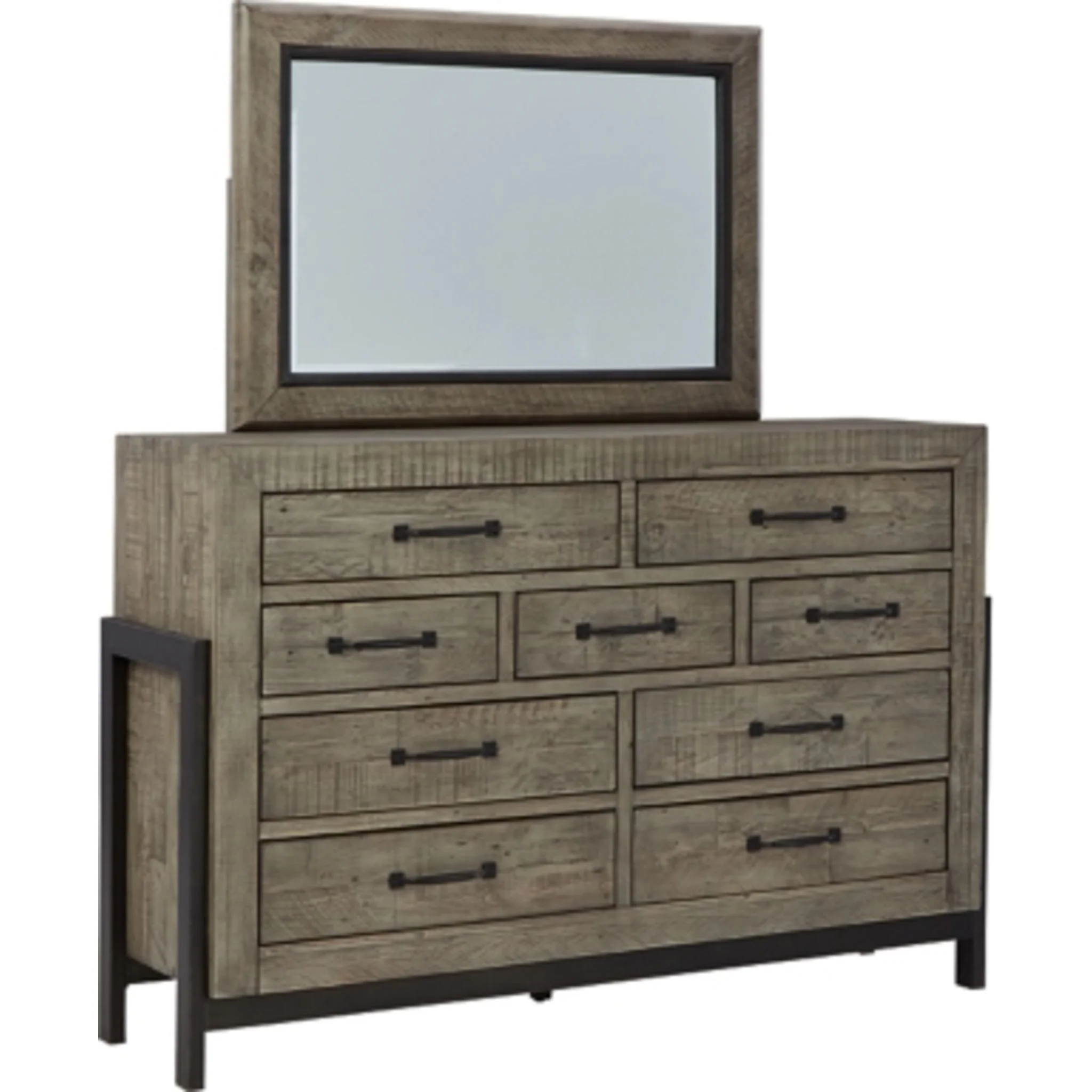 Brennagan Dresser and Mirror - Image 7