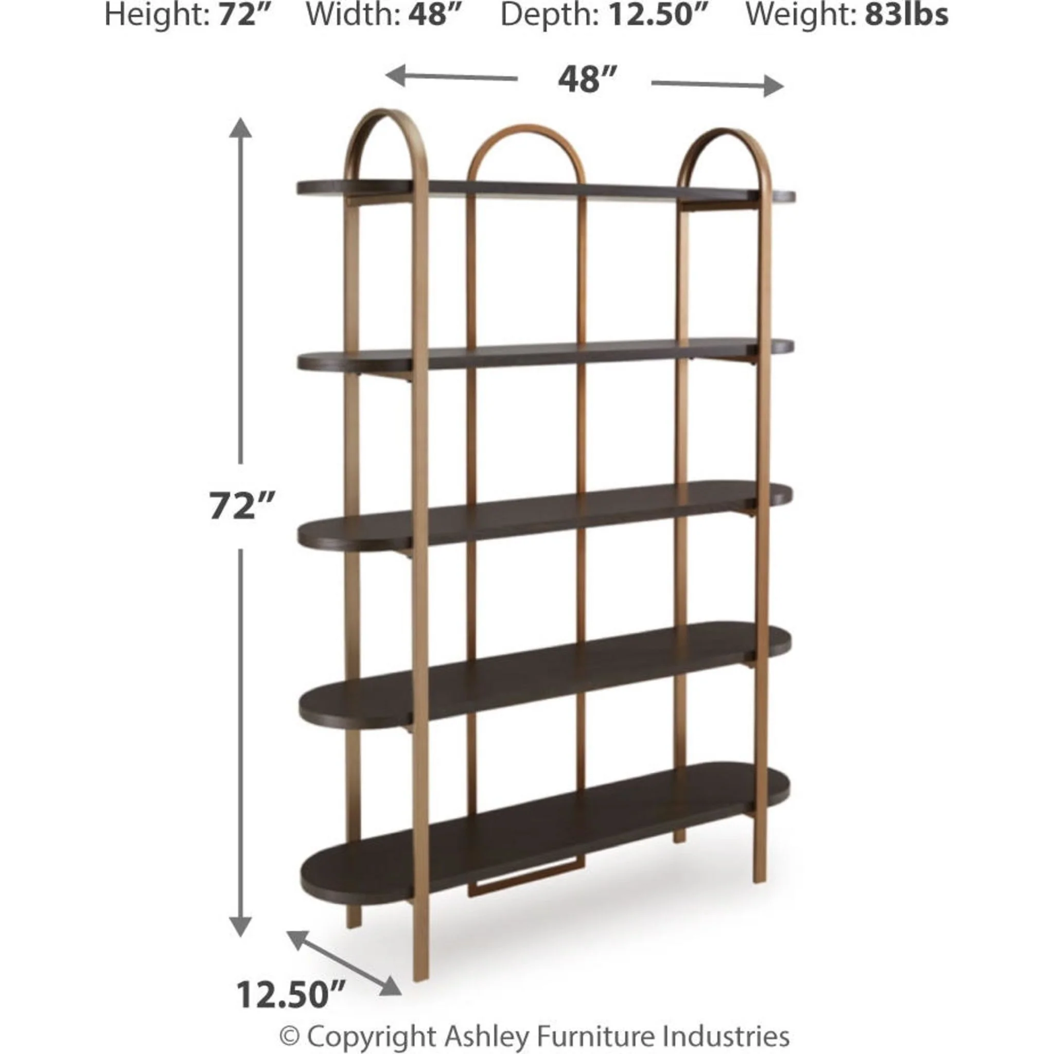 Brentmour Bookcase - Image 3