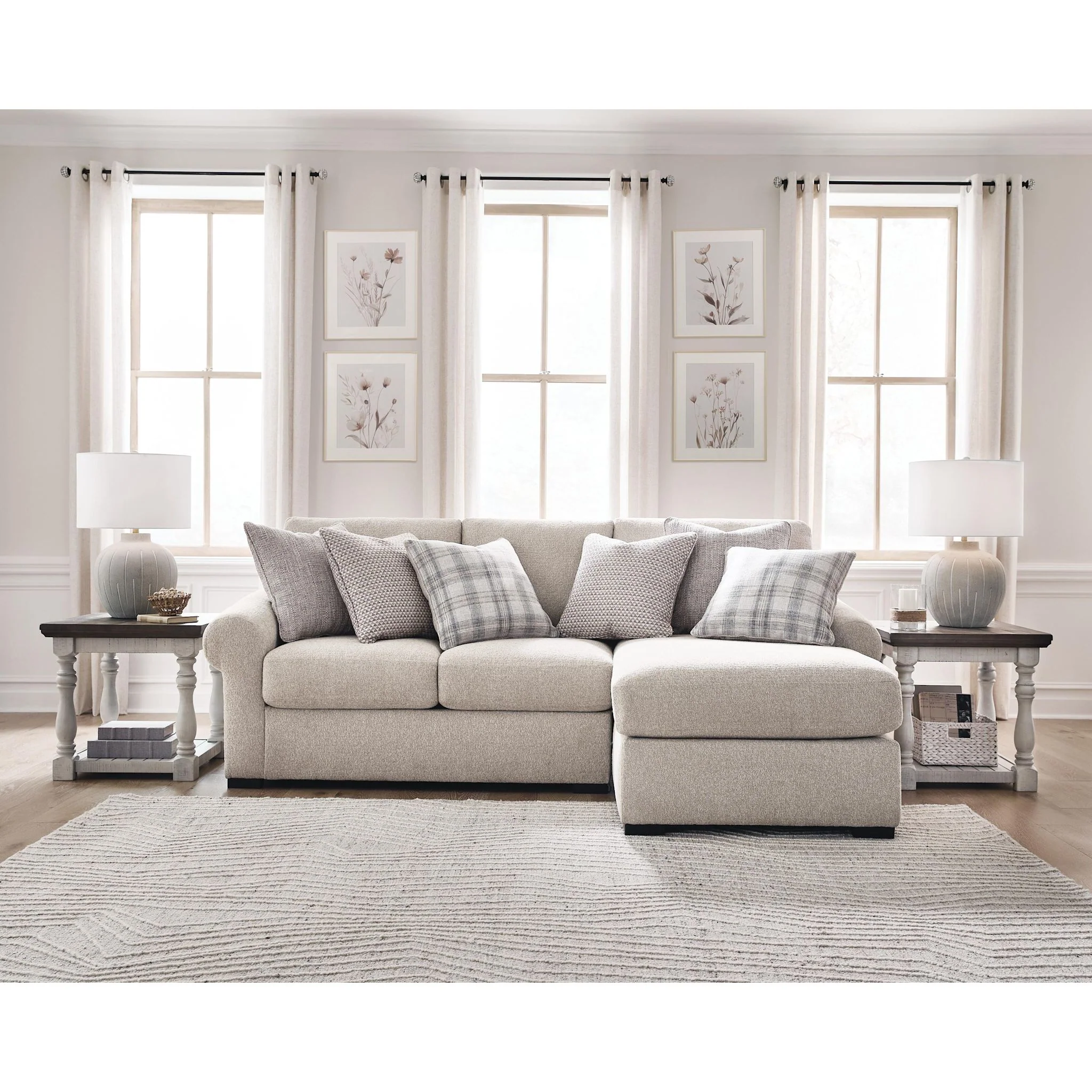 Bridgemont-Exclusive 2 Piece Sofa Chaise - Image 2
