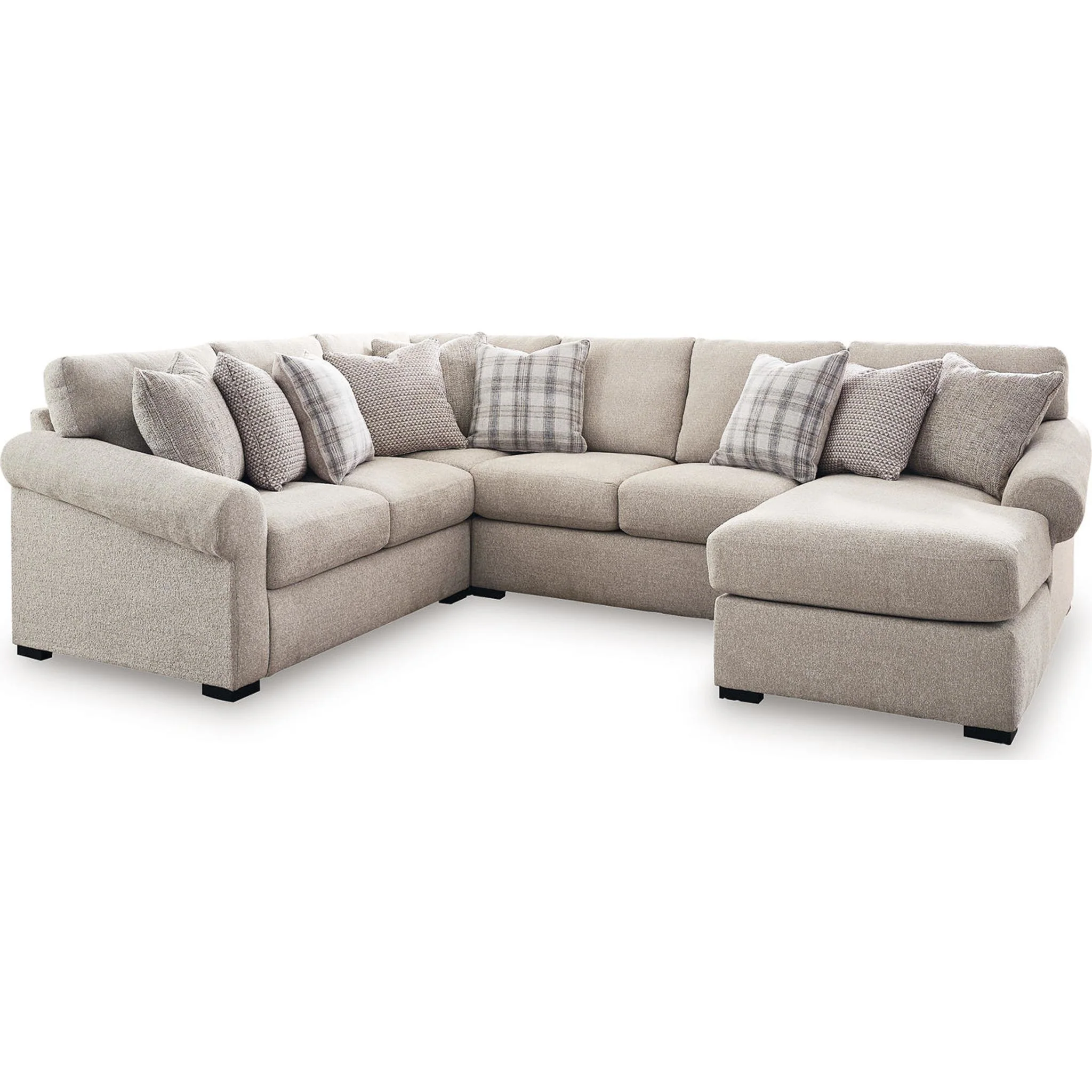 Bridgemont-Exclusive 4 Piece Sectional with Chaise - Image 5