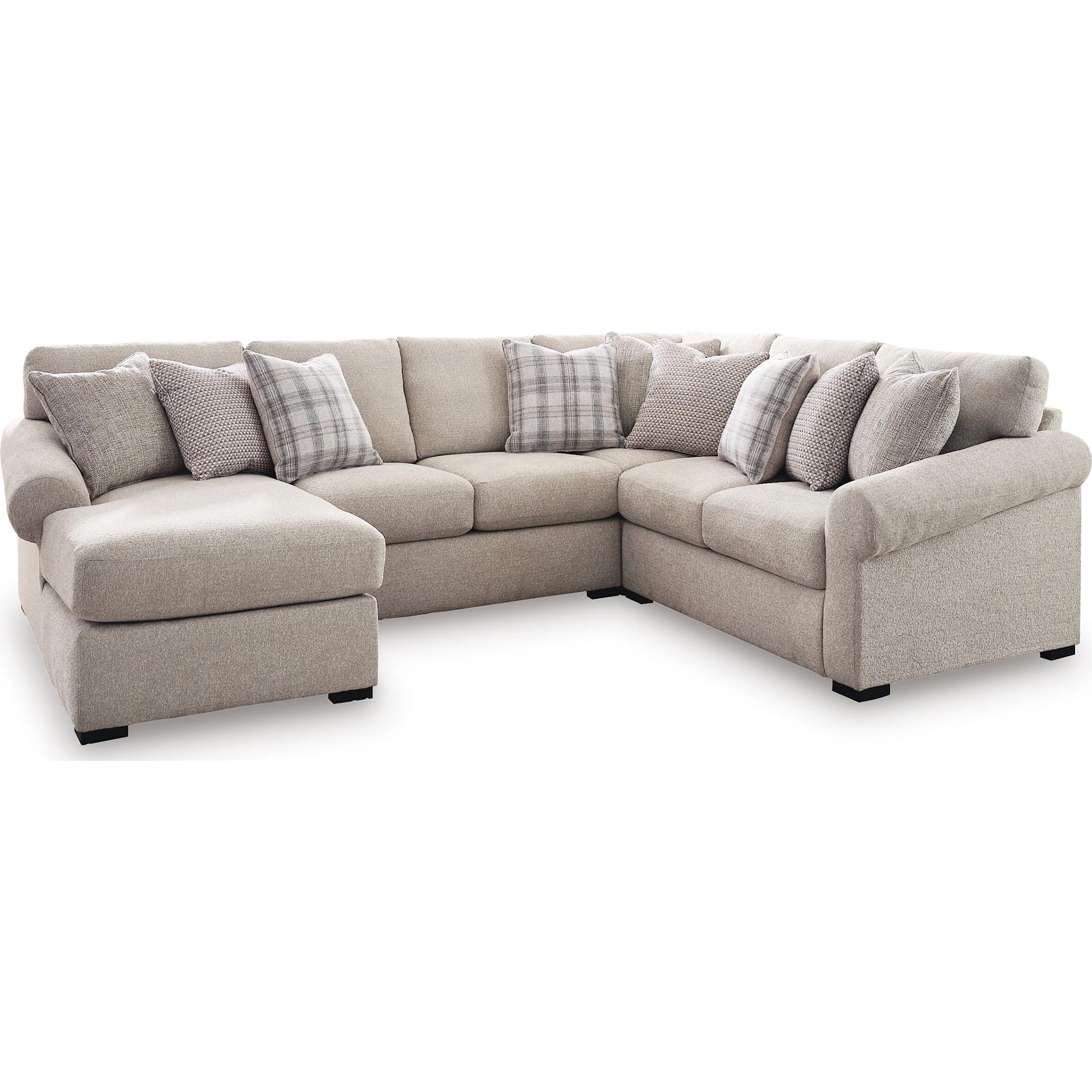 Bridgemont-Exclusive 4 Piece Sectional with Chaise - Image 8