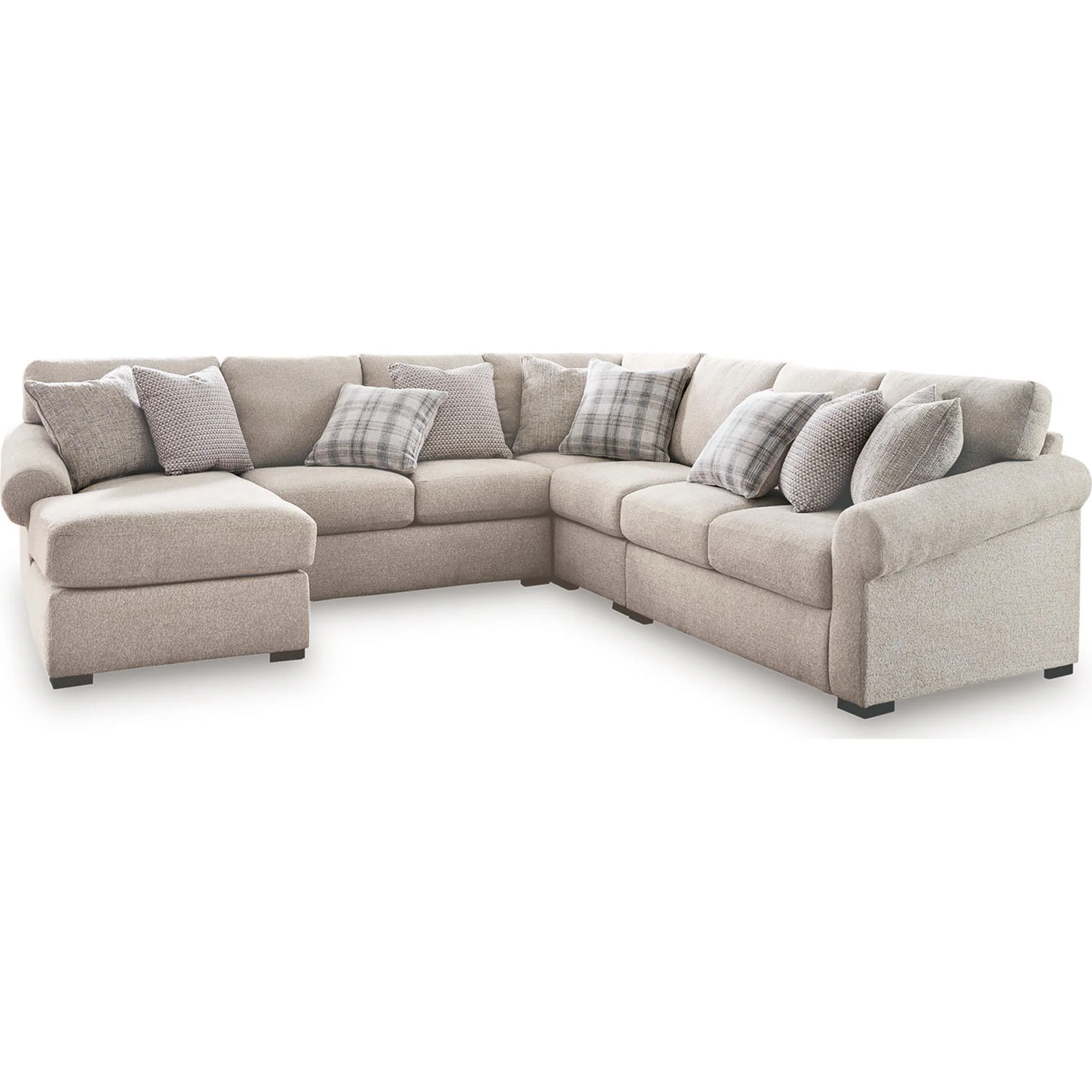 Bridgemont-Exclusive 5 Piece Sectional with Chaise - Image 12