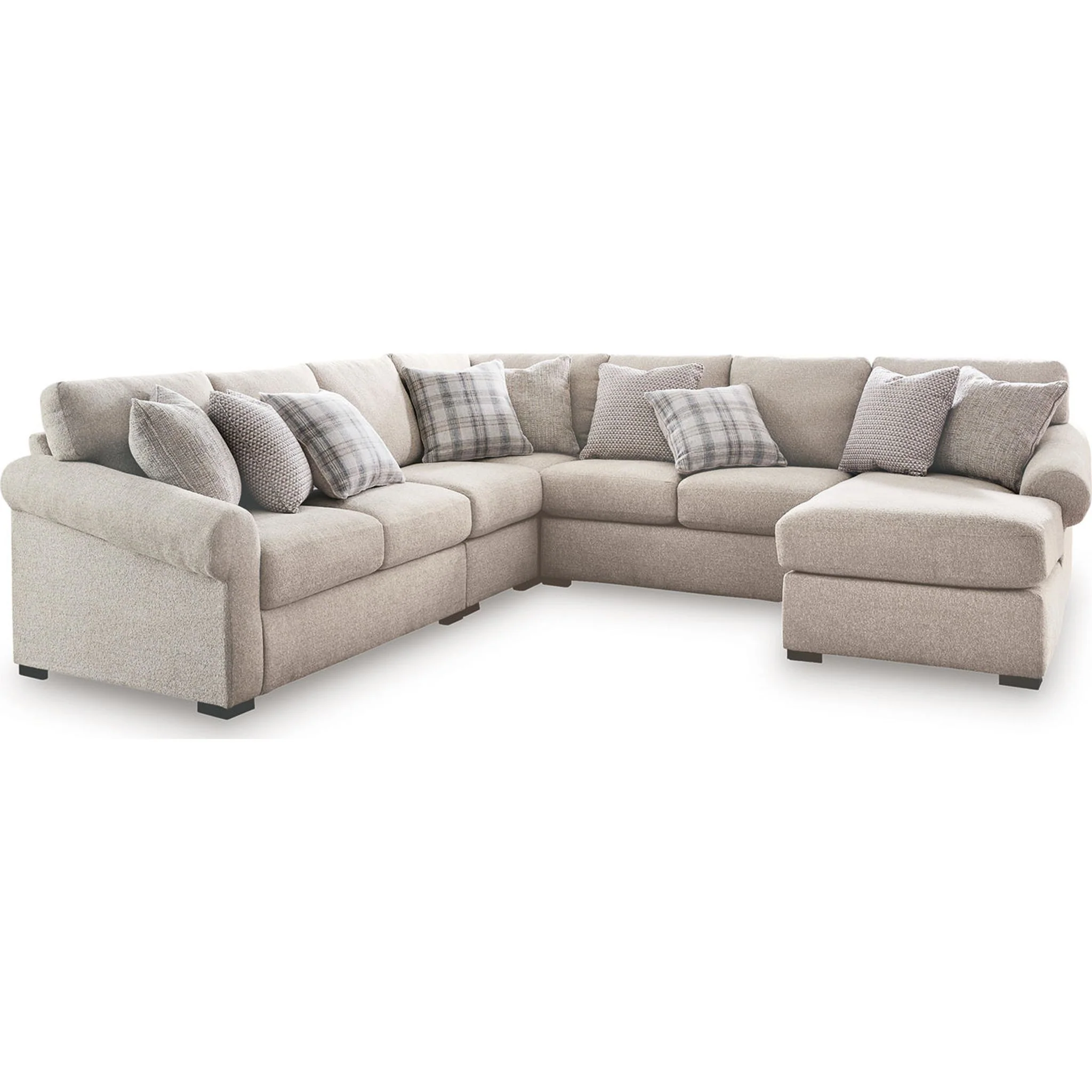 Bridgemont-Exclusive 5 Piece Sectional with Chaise - Image 5