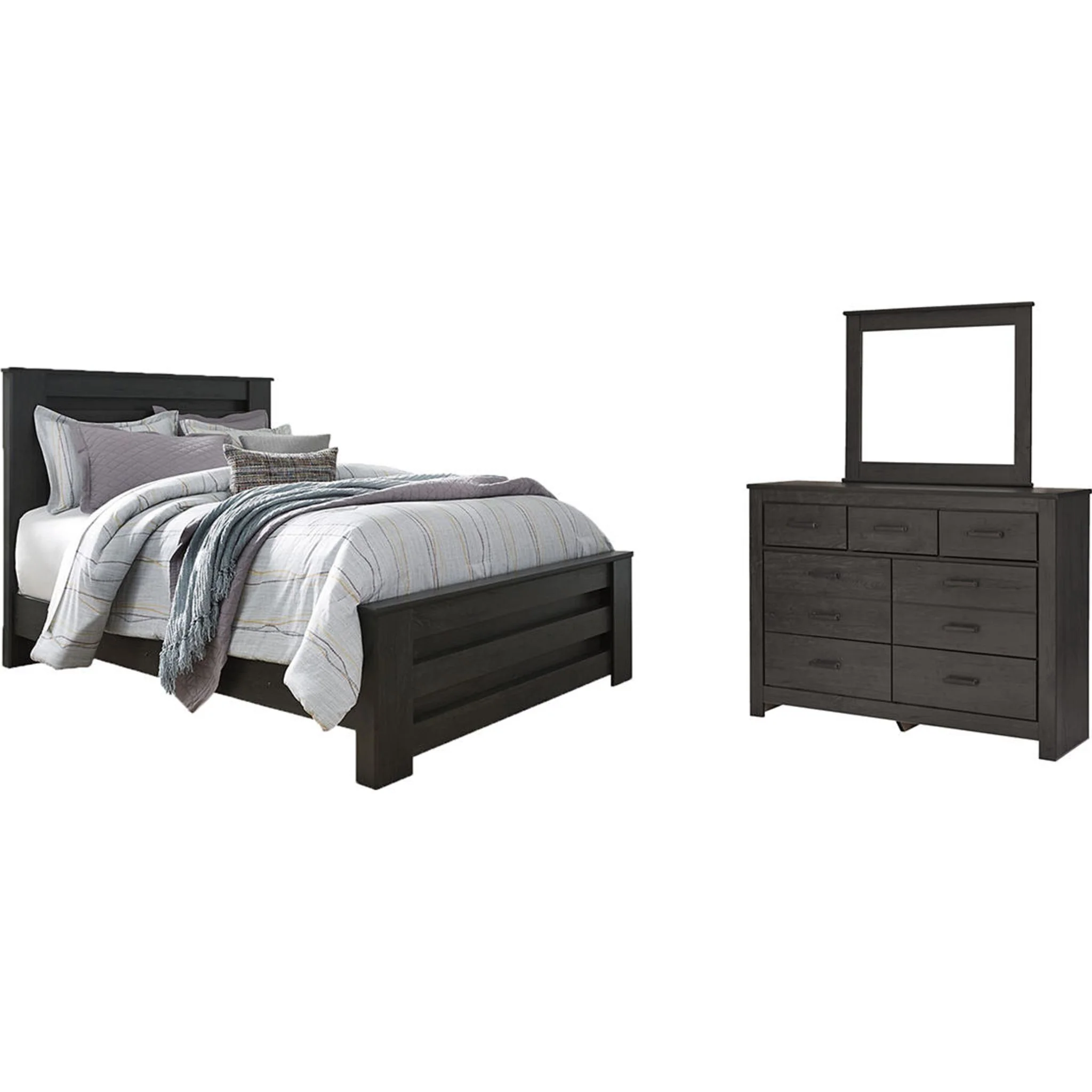 Brinxton 5 Piece Panel Bedroom - Image 13