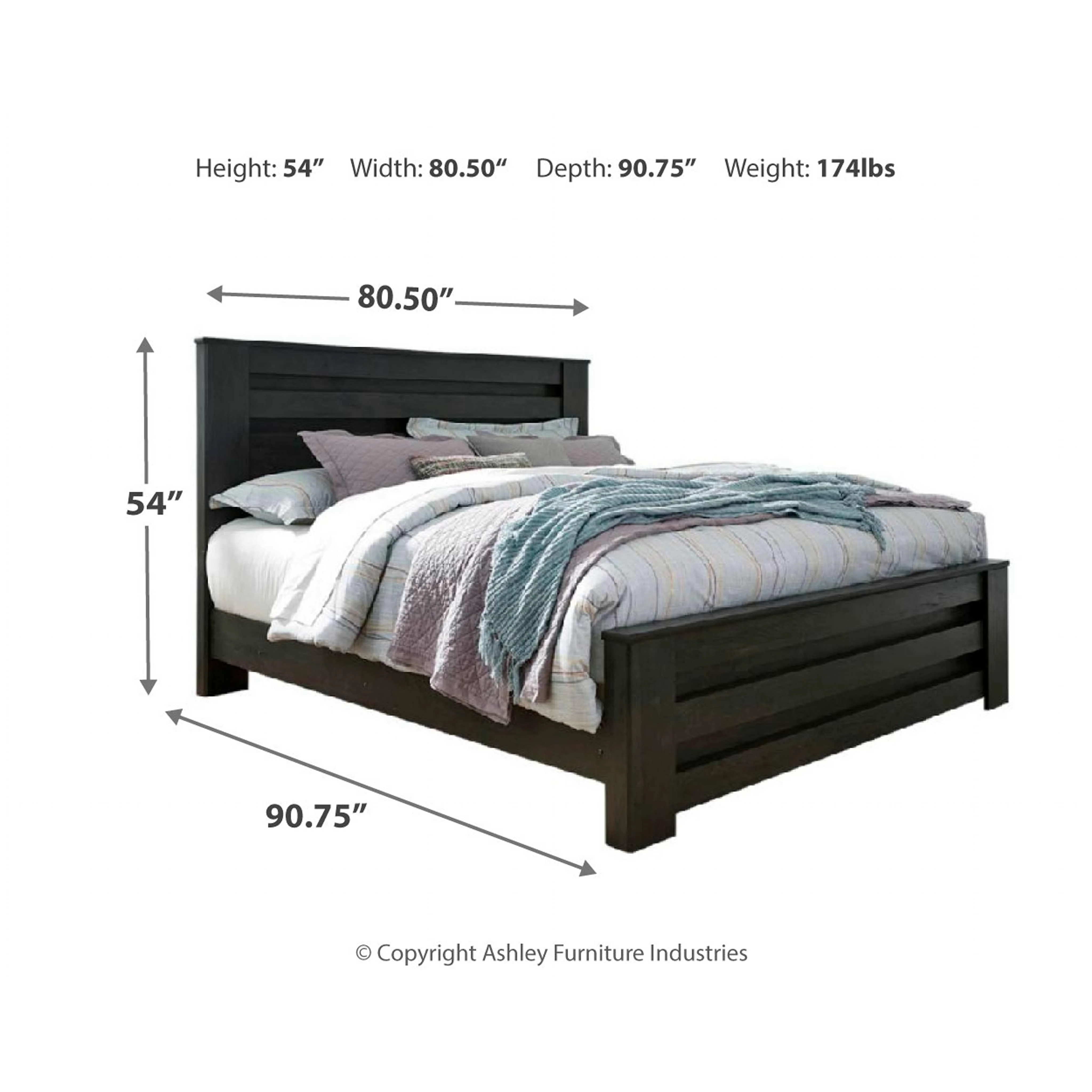 Brinxton 5 Piece Panel Bedroom - Image 28