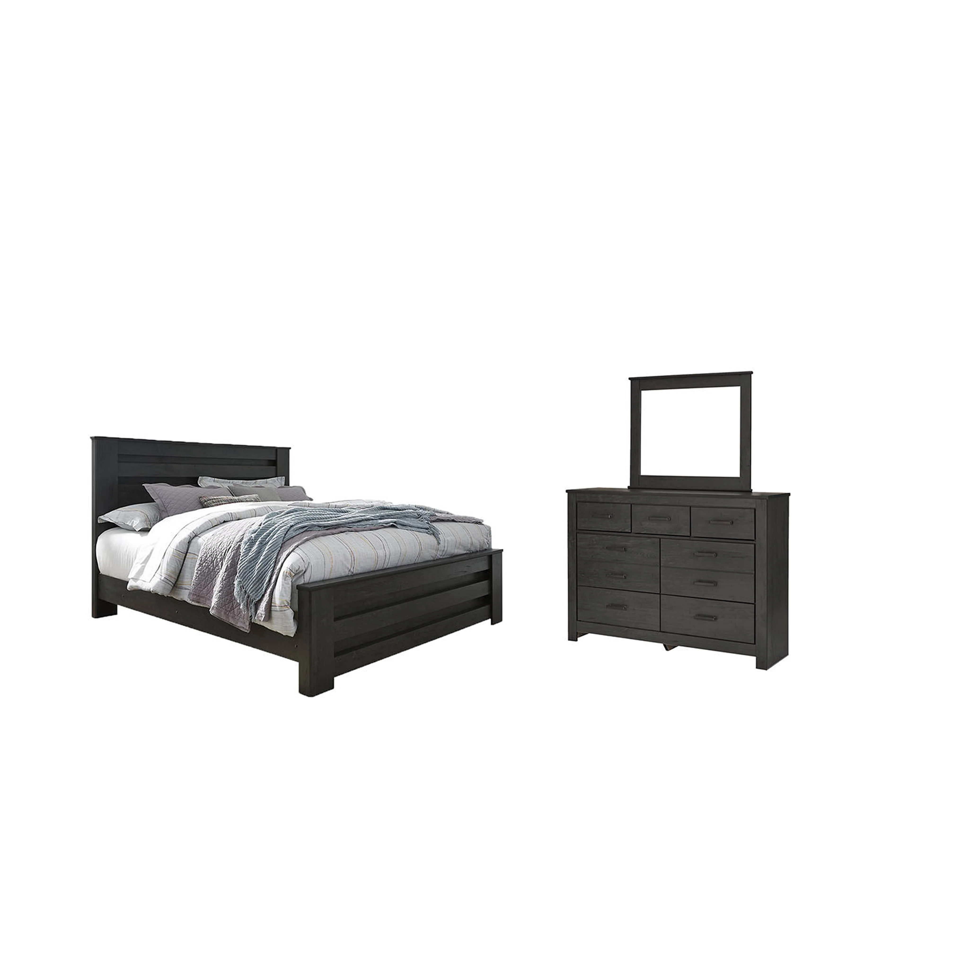 Brinxton 5 Piece Panel Bedroom - Image 31