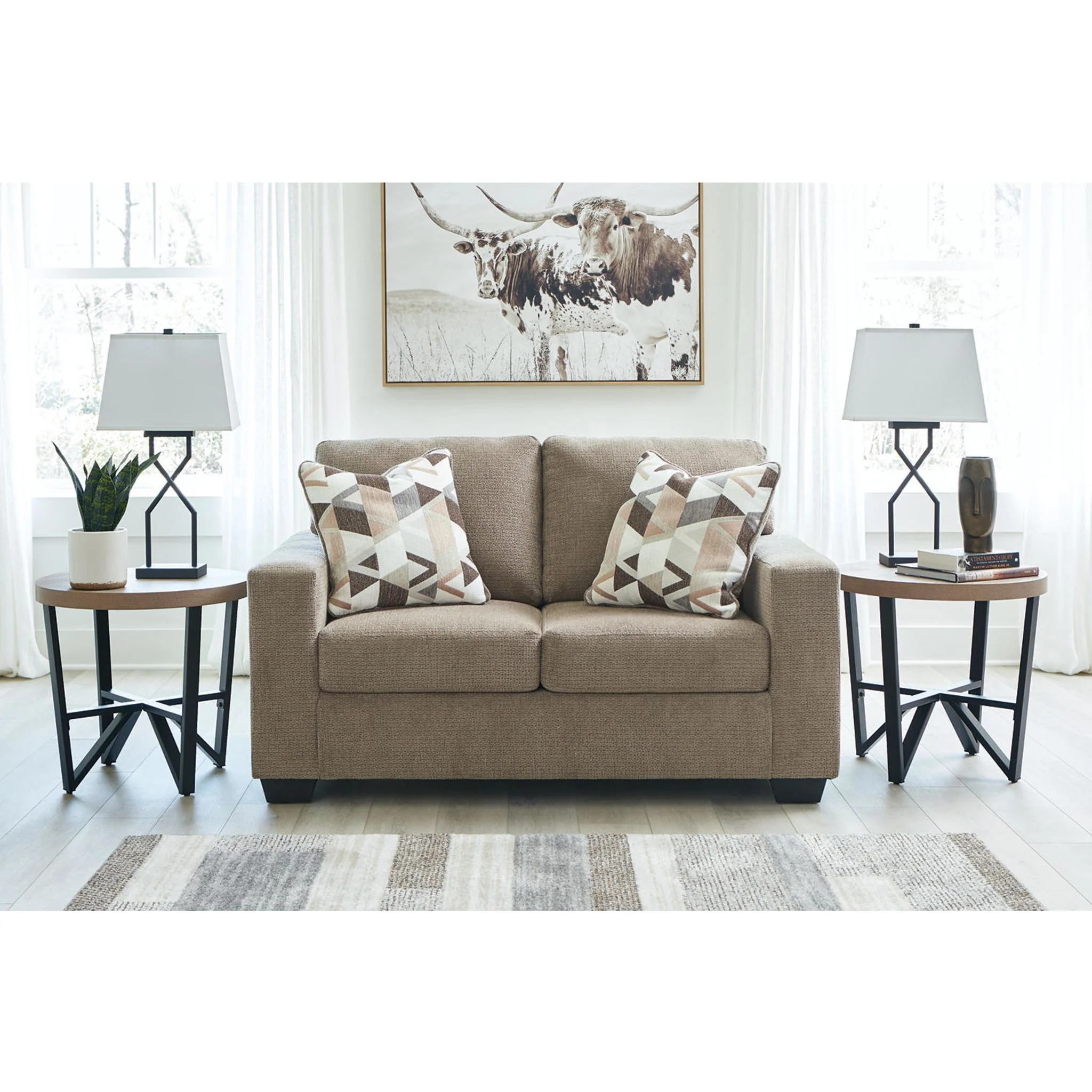 Bristaview-Exclusive Loveseat - Image 2