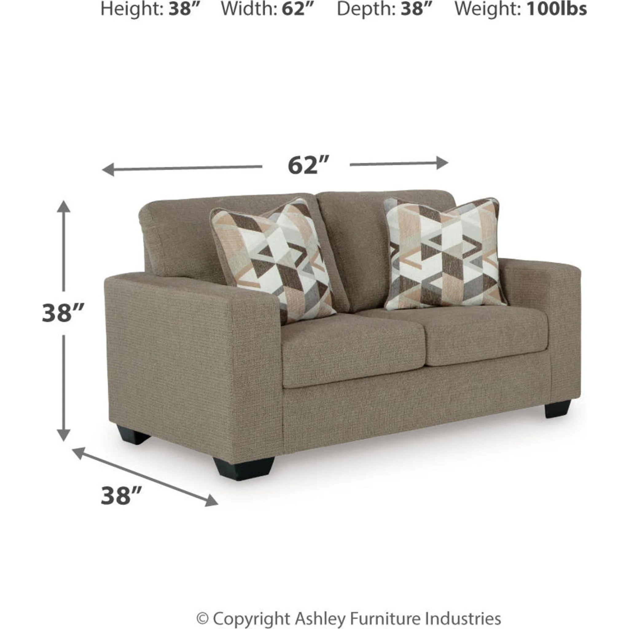 Bristaview-Exclusive Loveseat - Image 4