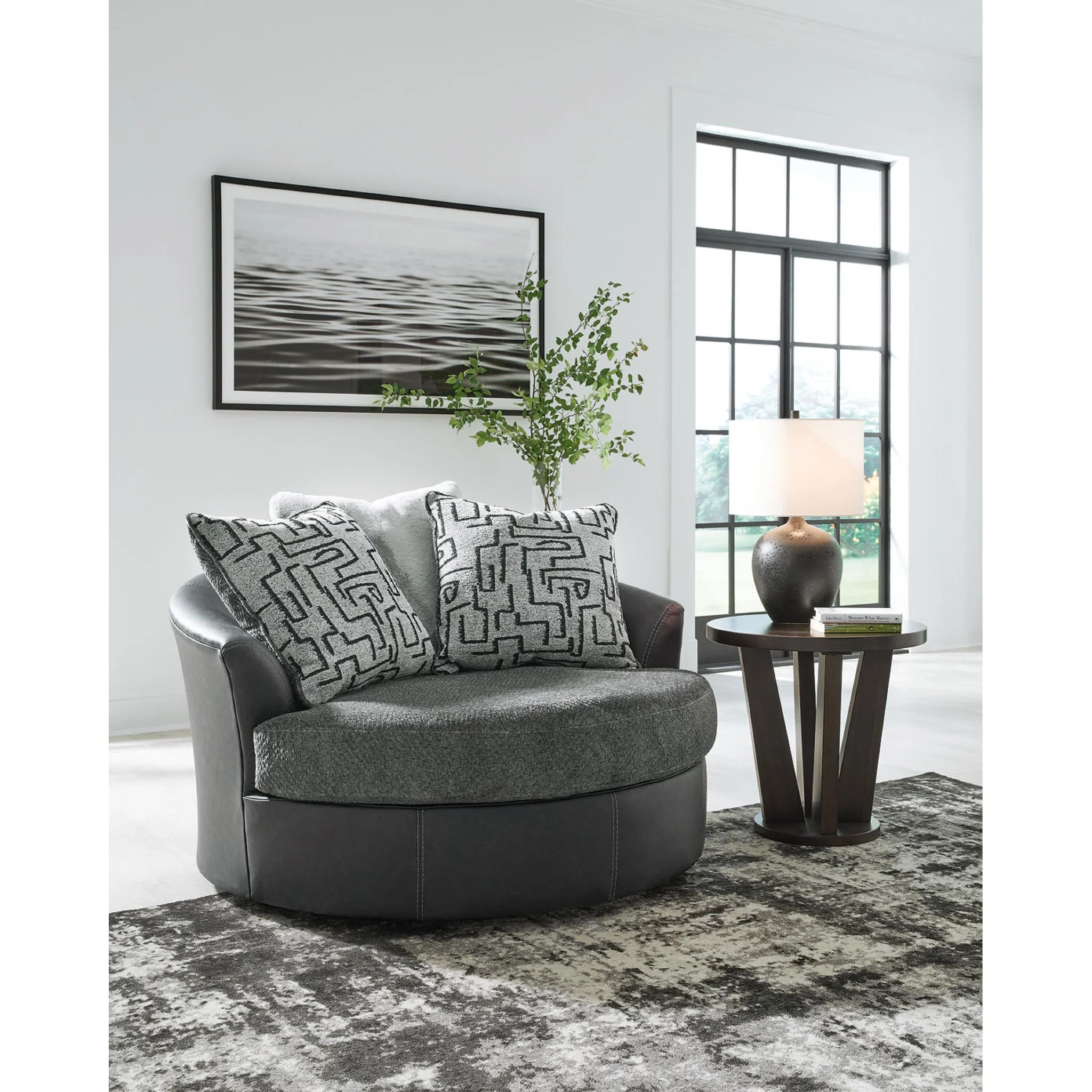 Brixley Pier Swivel Accent Chair - Image 2