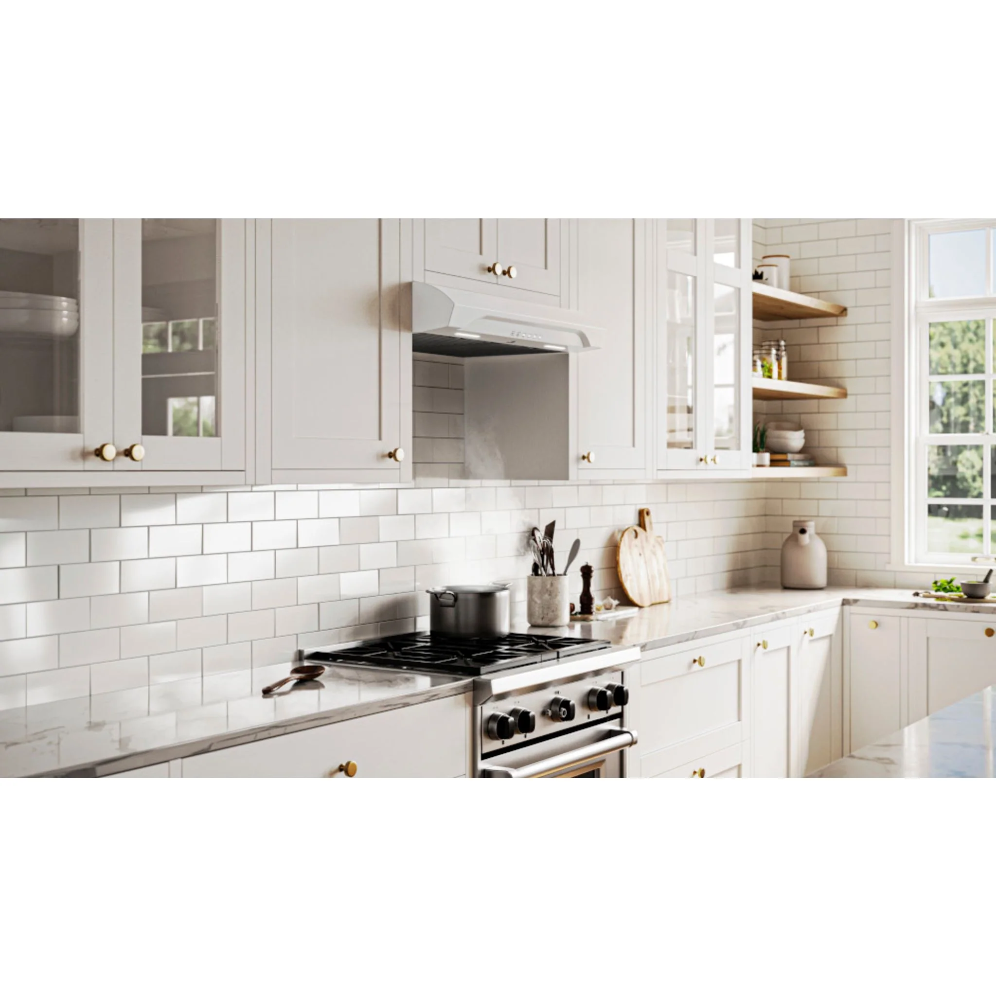 Broan Range Hood (ALT3304WW) - White - Image 4