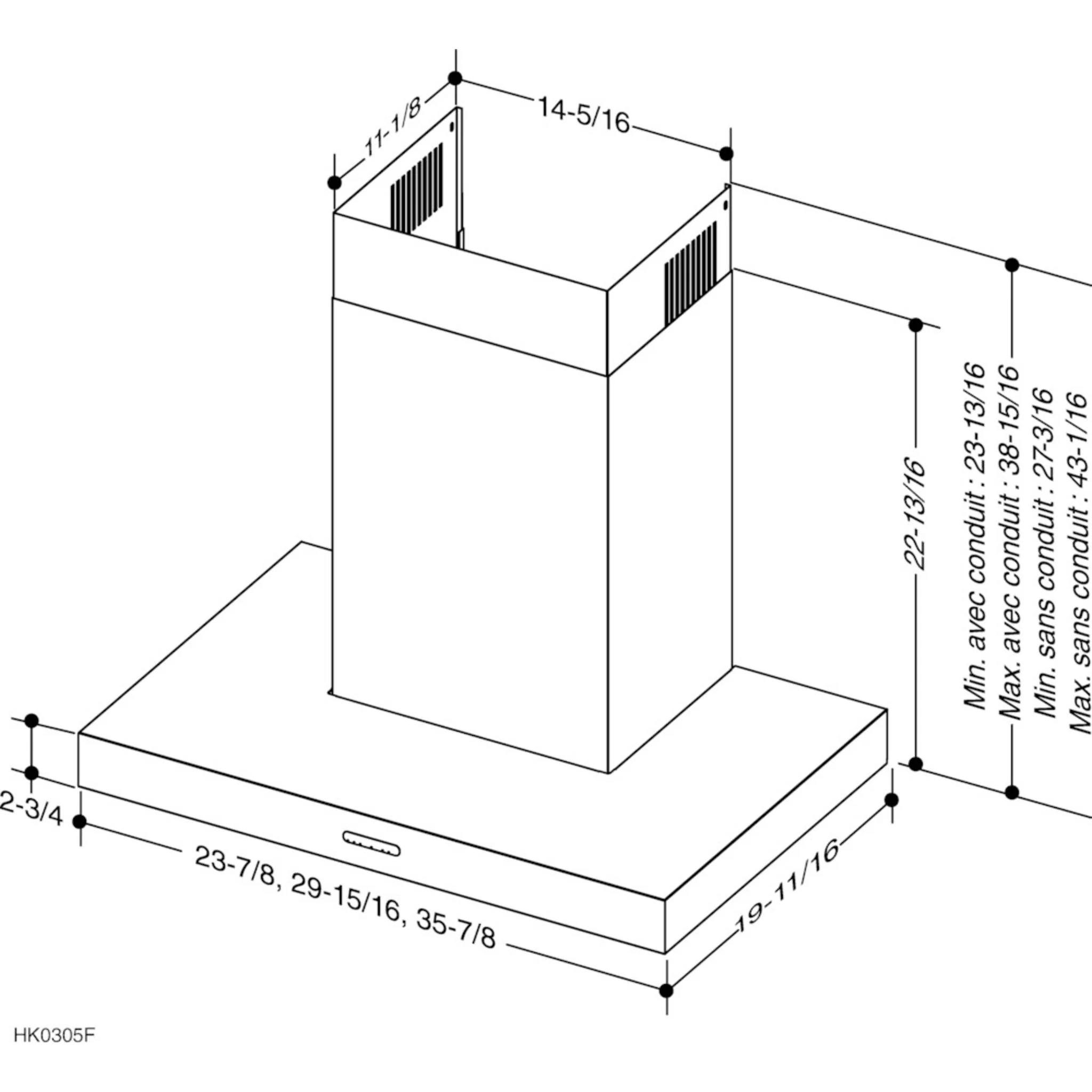 Broan Range Hood (EW4330SS) - Stainless Steel - Image 12