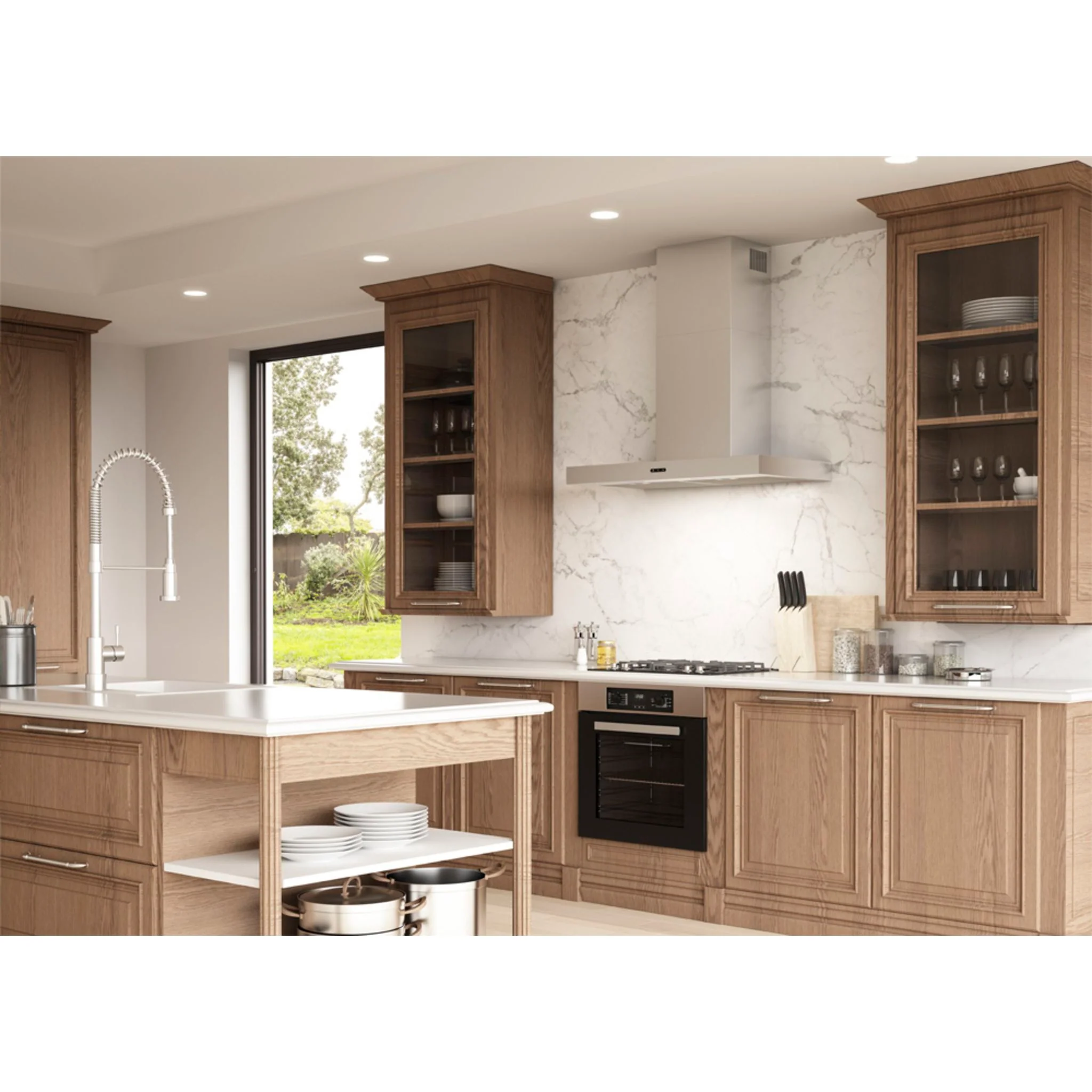 Broan Range Hood (EW4336SS) - Stainless Steel - Image 3