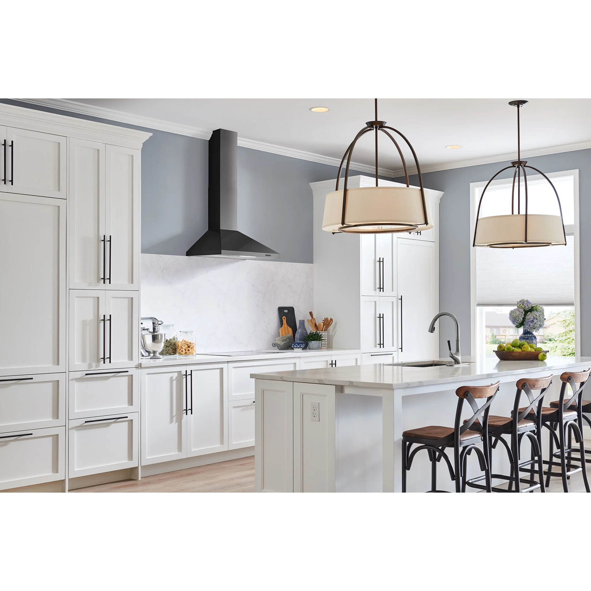 Broan Range Hood (EW4830BLS) - BlackStainless - Image 8