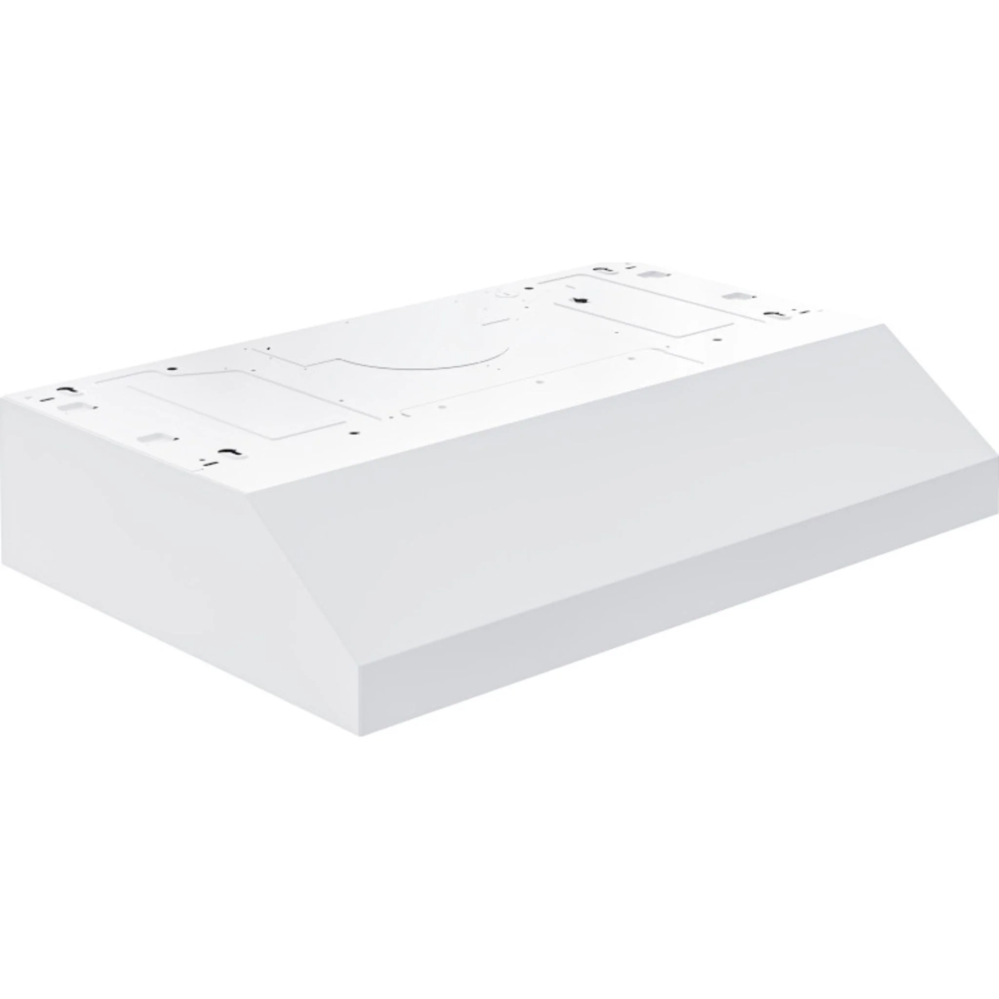 Broan Range Hood (GLA1243WW) - White - Image 3
