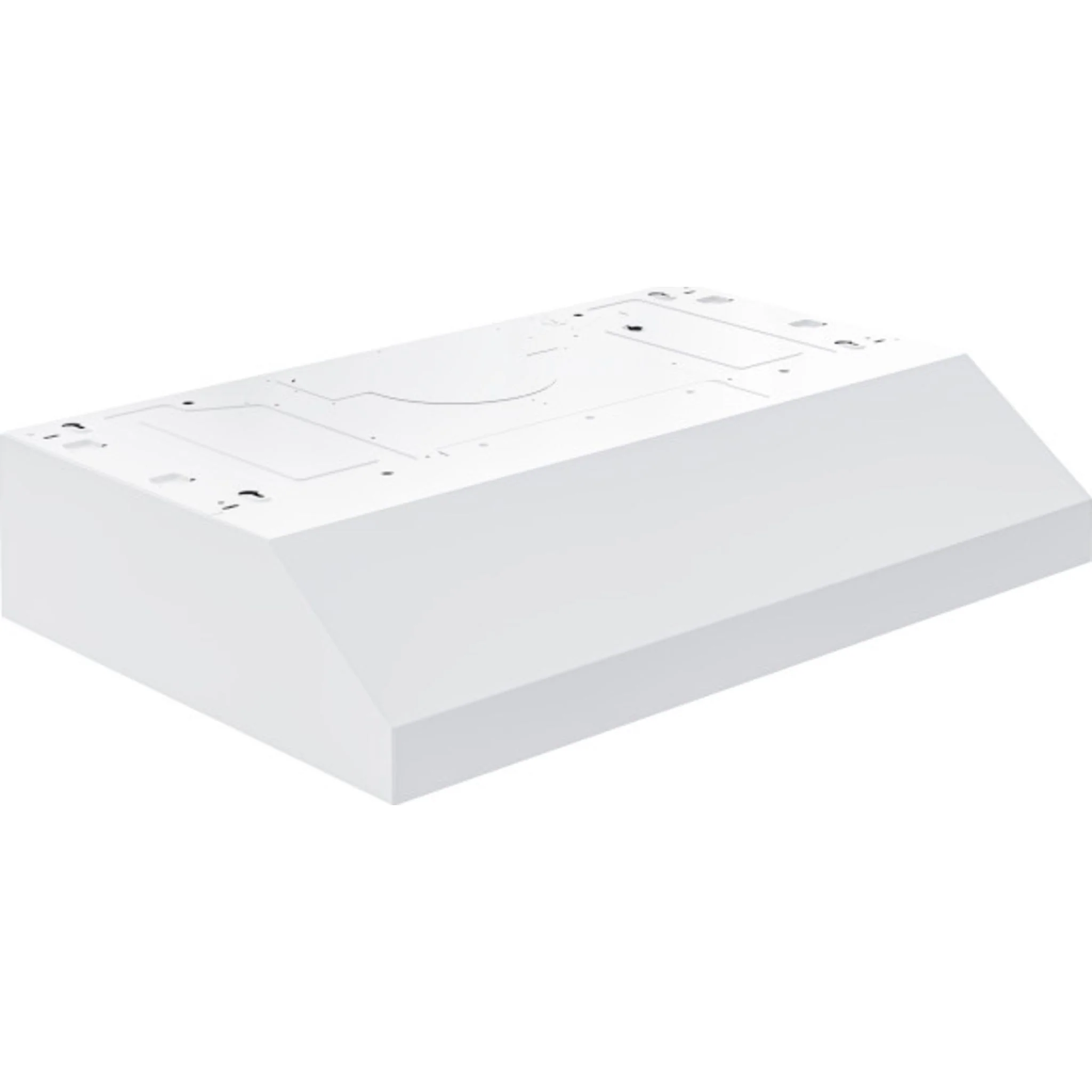 Broan Range Hood (GLA1423WW) - White - Image 2