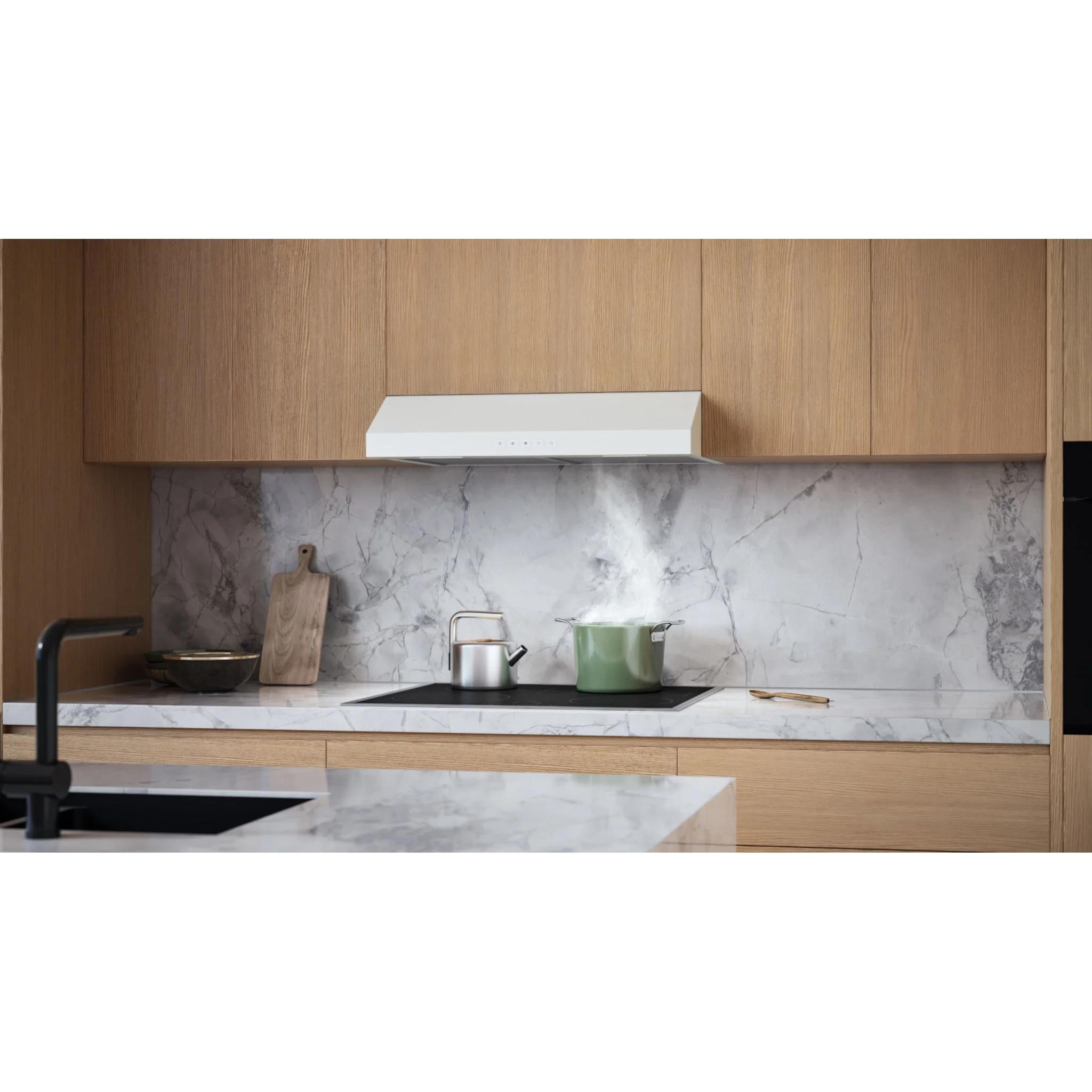 Broan Range Hood (GLA2303WW) - White - Image 5