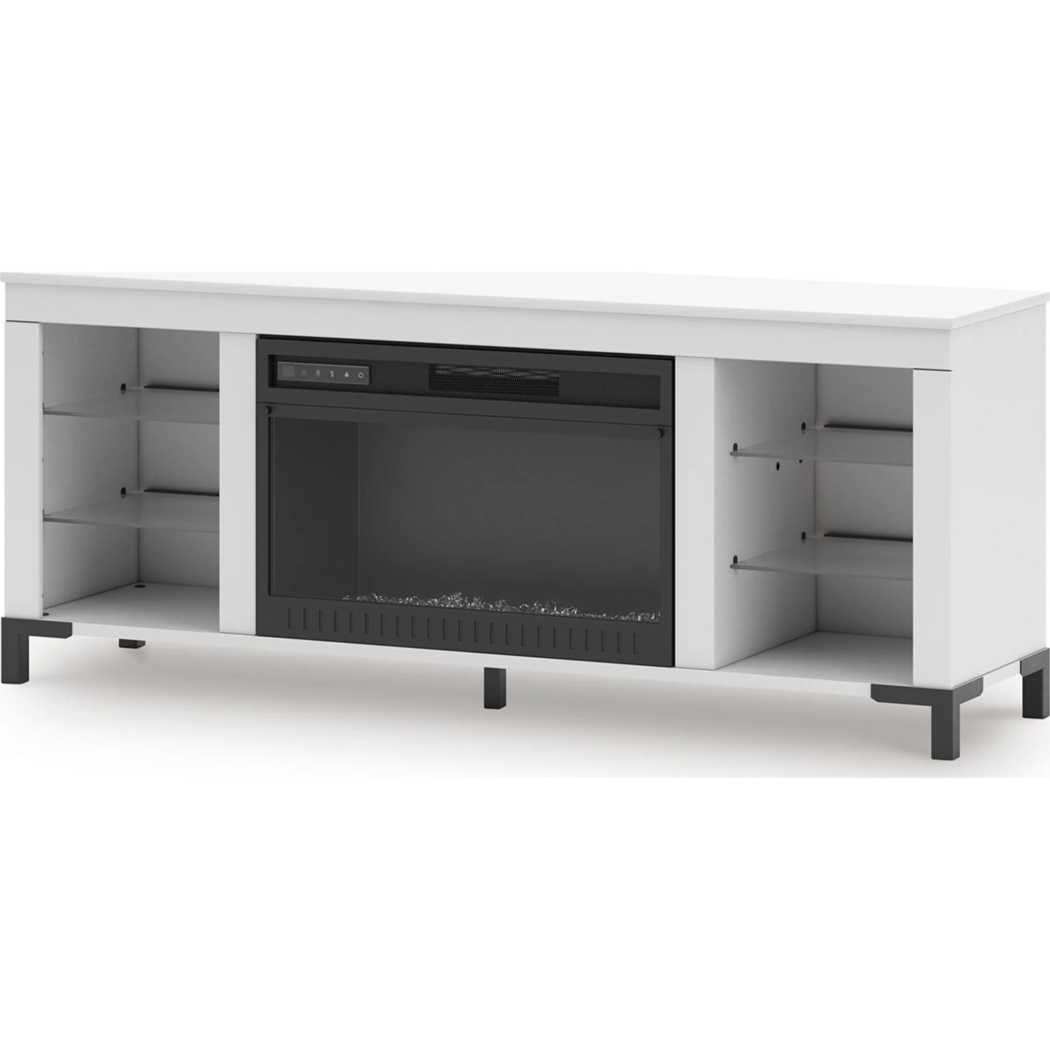 Brollevi TV Stand with Fireplace - Image 7