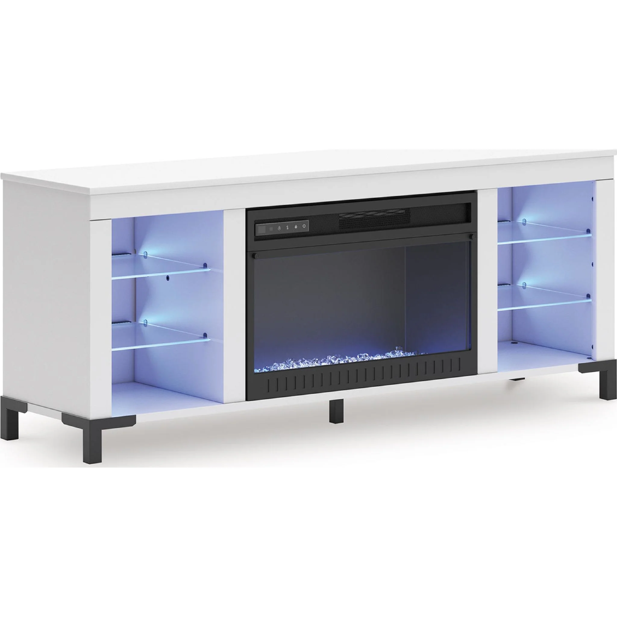 Brollevi TV Stand with Fireplace - Image 8