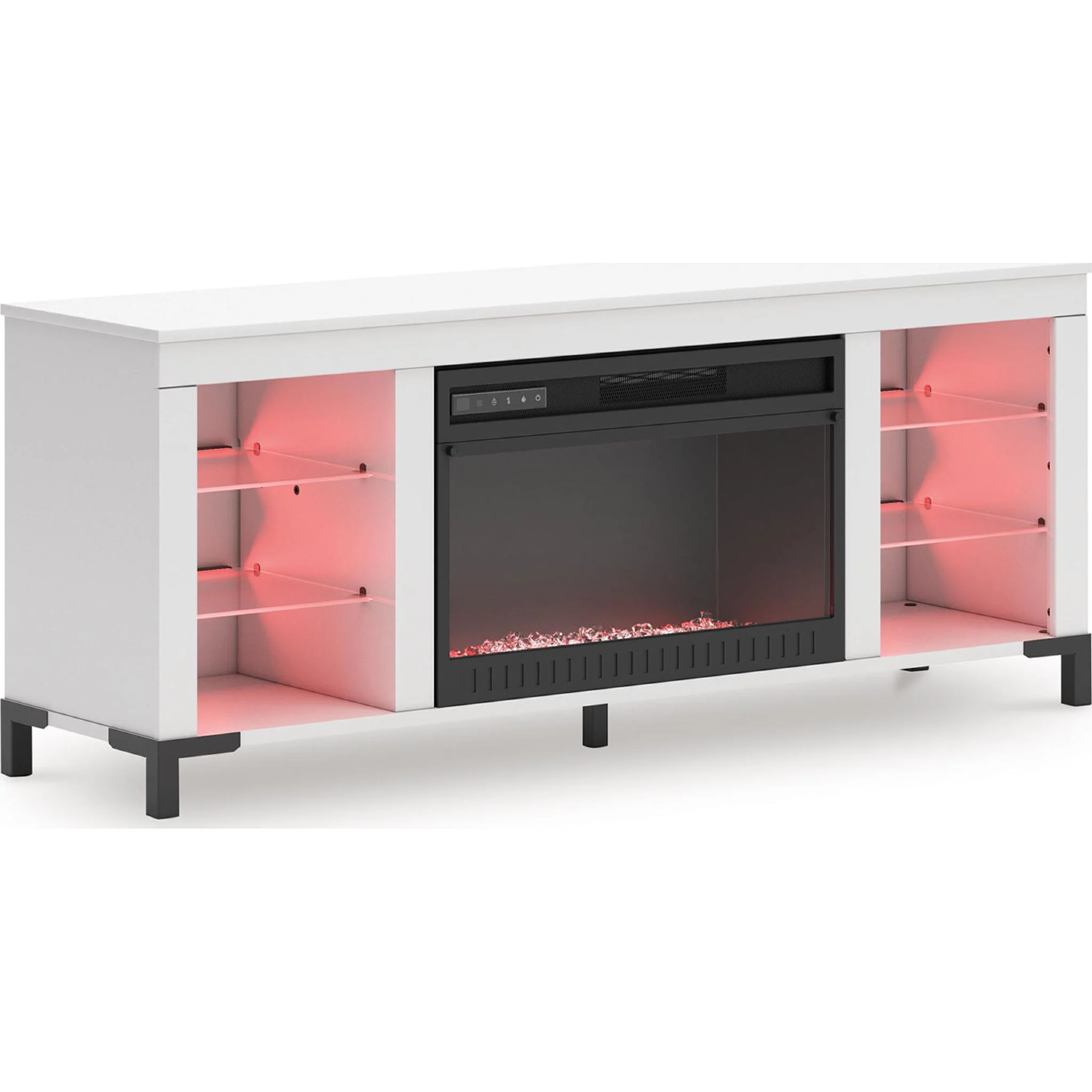 Brollevi TV Stand with Fireplace - Image 9
