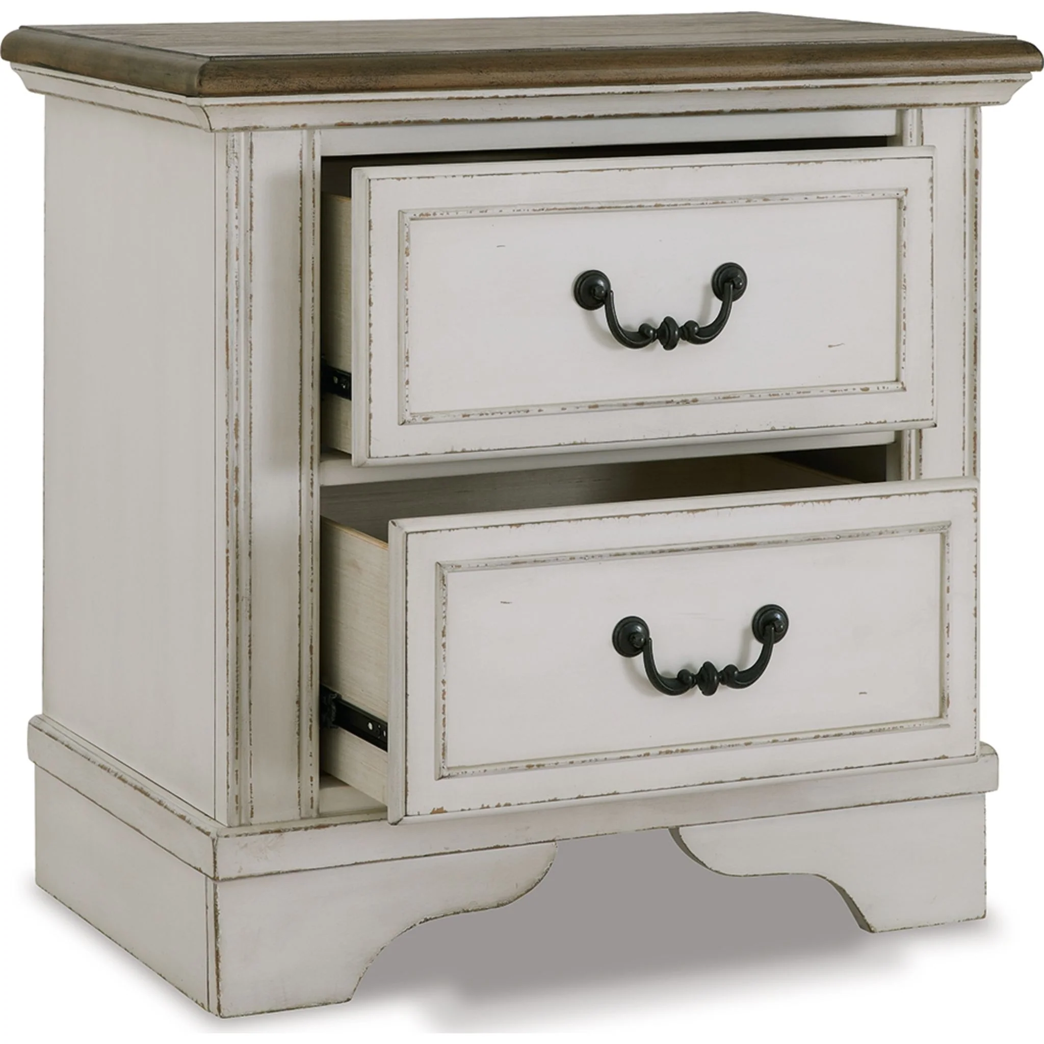 Brollyn Two Drawer Nightstand - Image 3