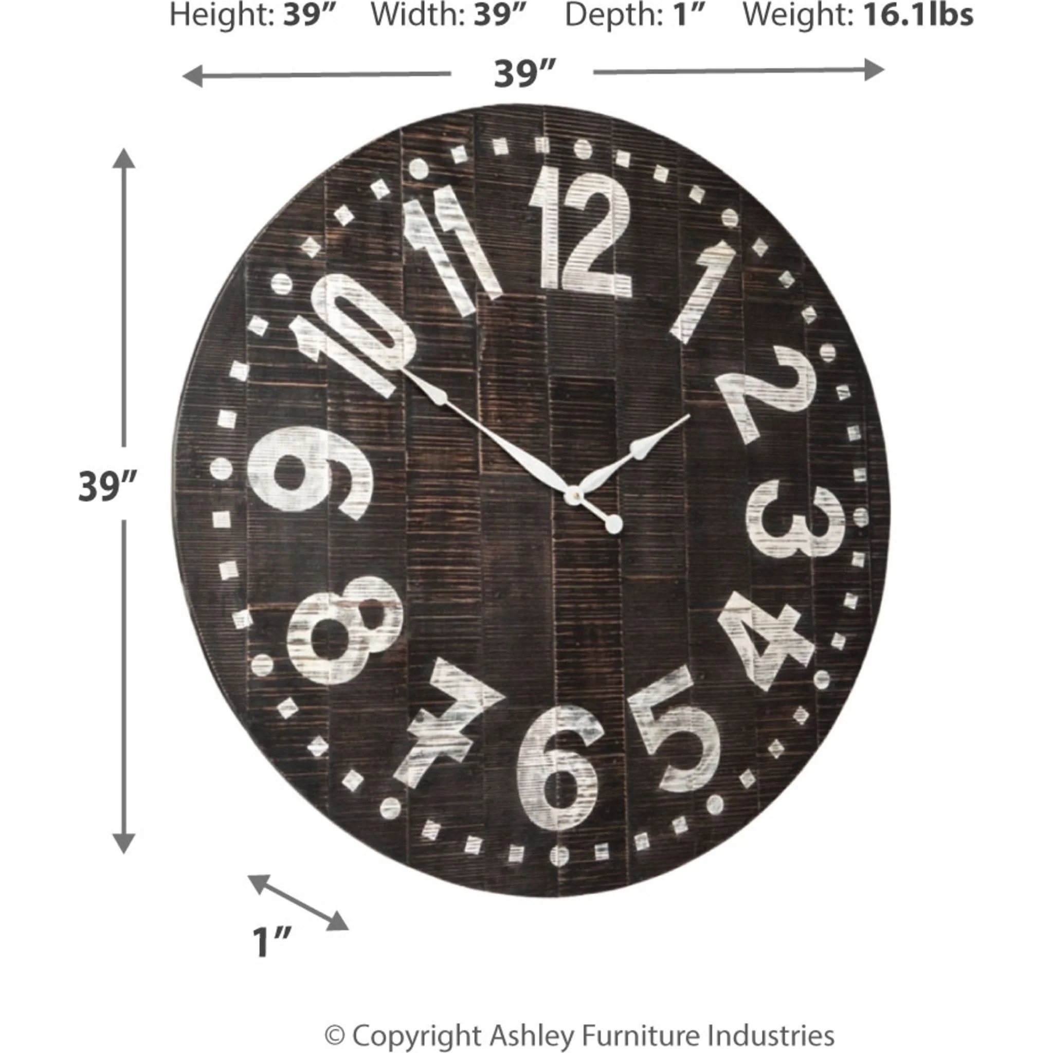 Brone Wall Clock - Image 4