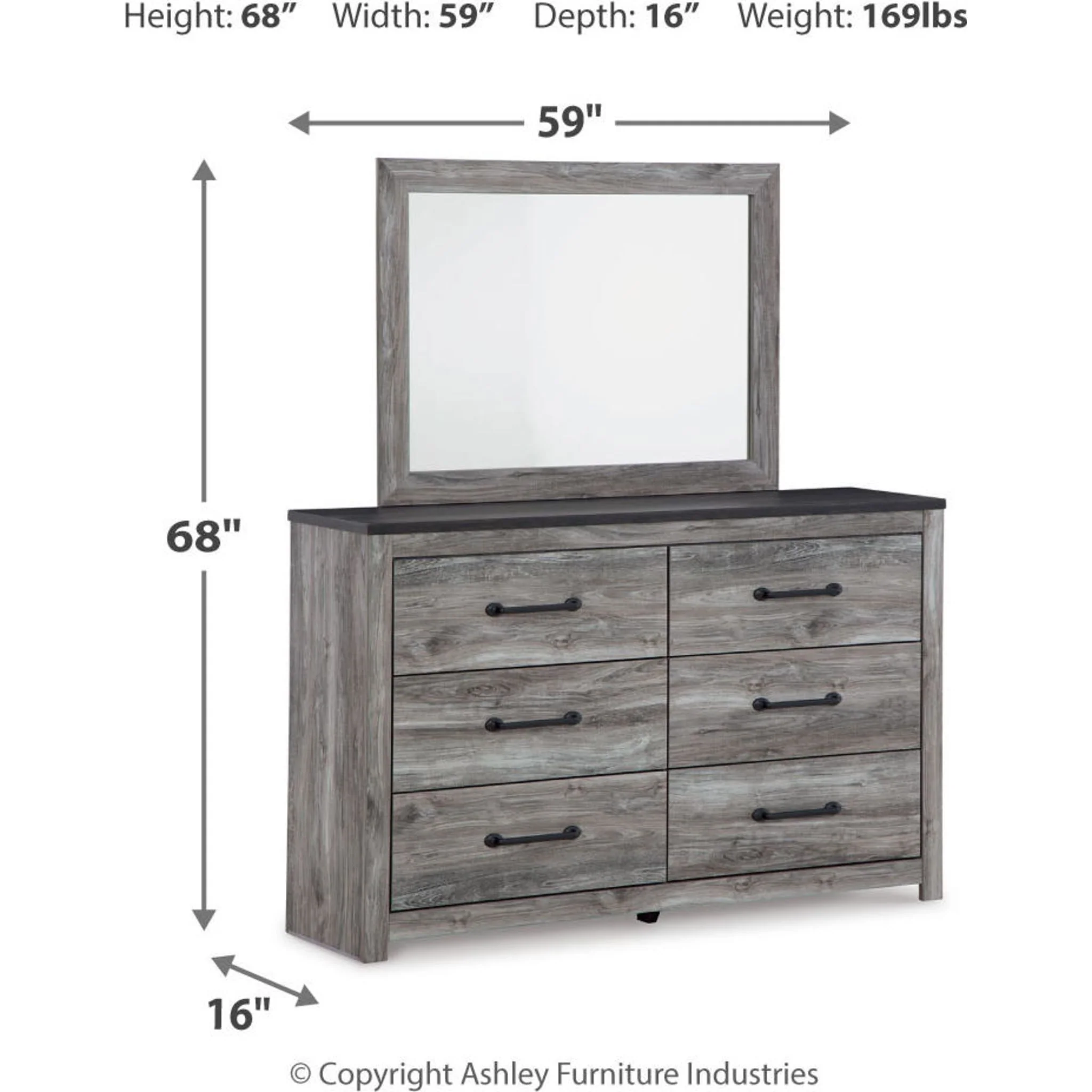 Bronyan 5 Piece Bedroom Package - Image 3
