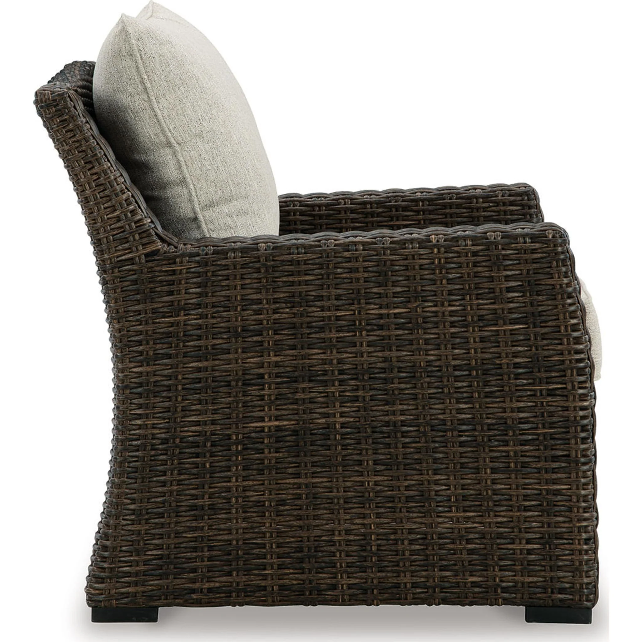 Brook Ranch Outdoor Lounge Chair with Cushion - Image 23