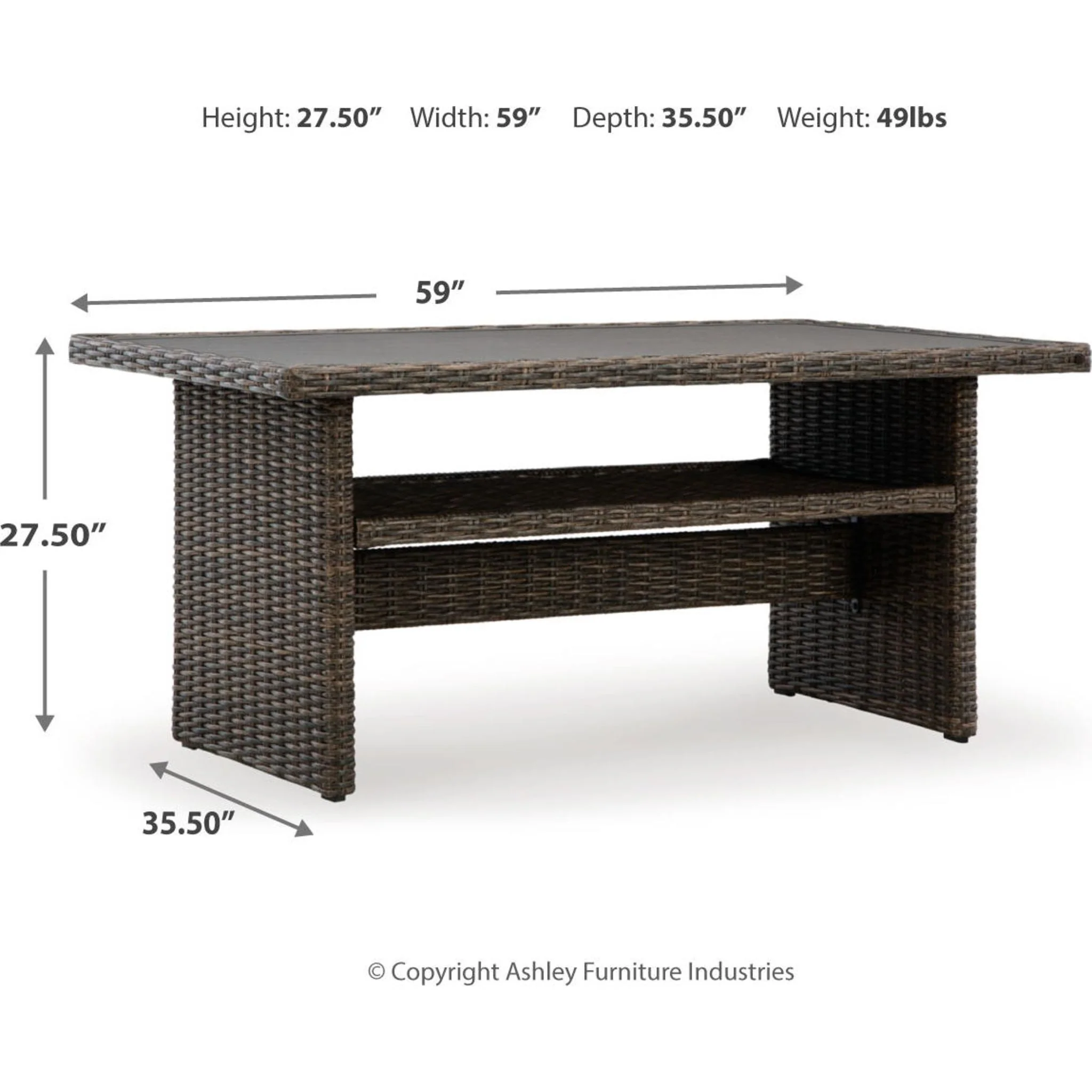 Brook Ranch Outdoor Multi-use Table - Image 5