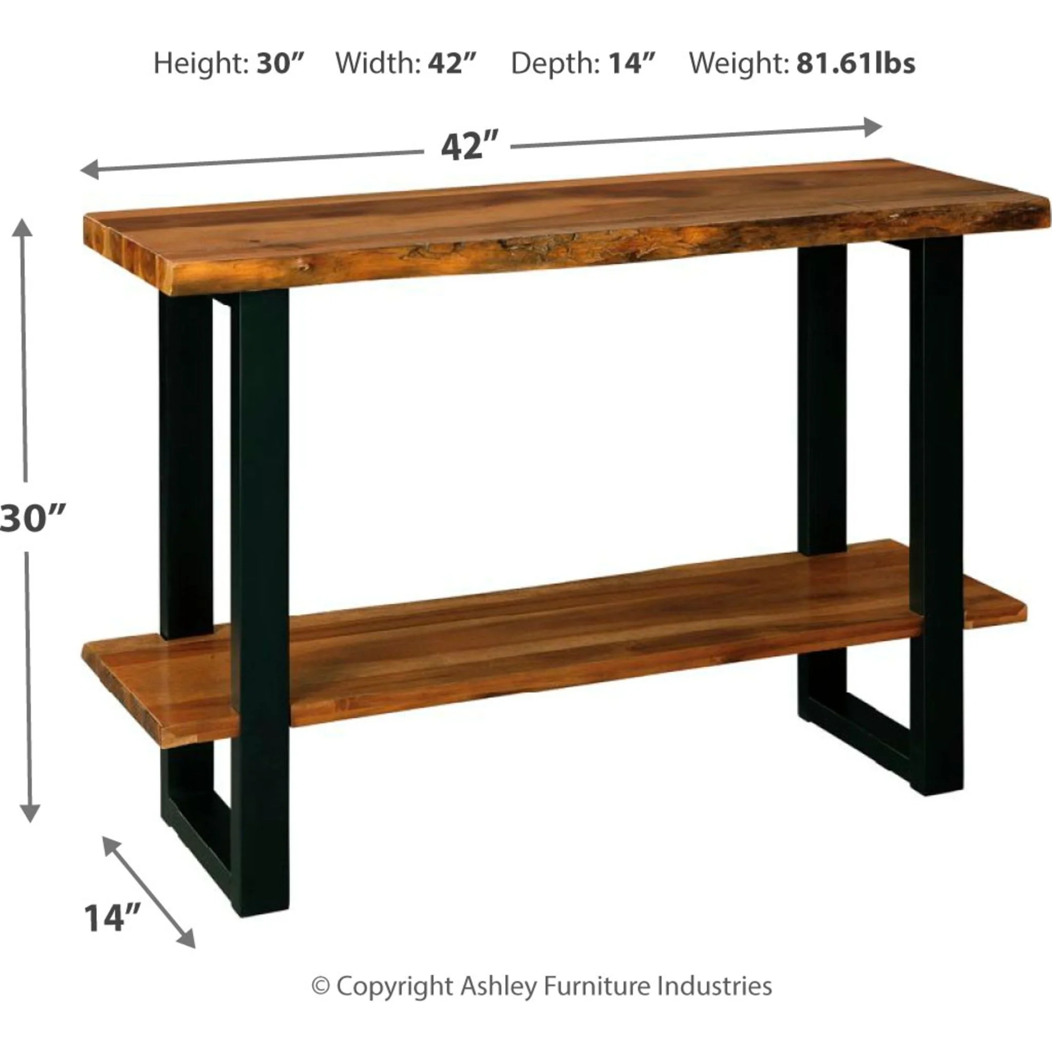 Brosward Sofa Table - Image 4