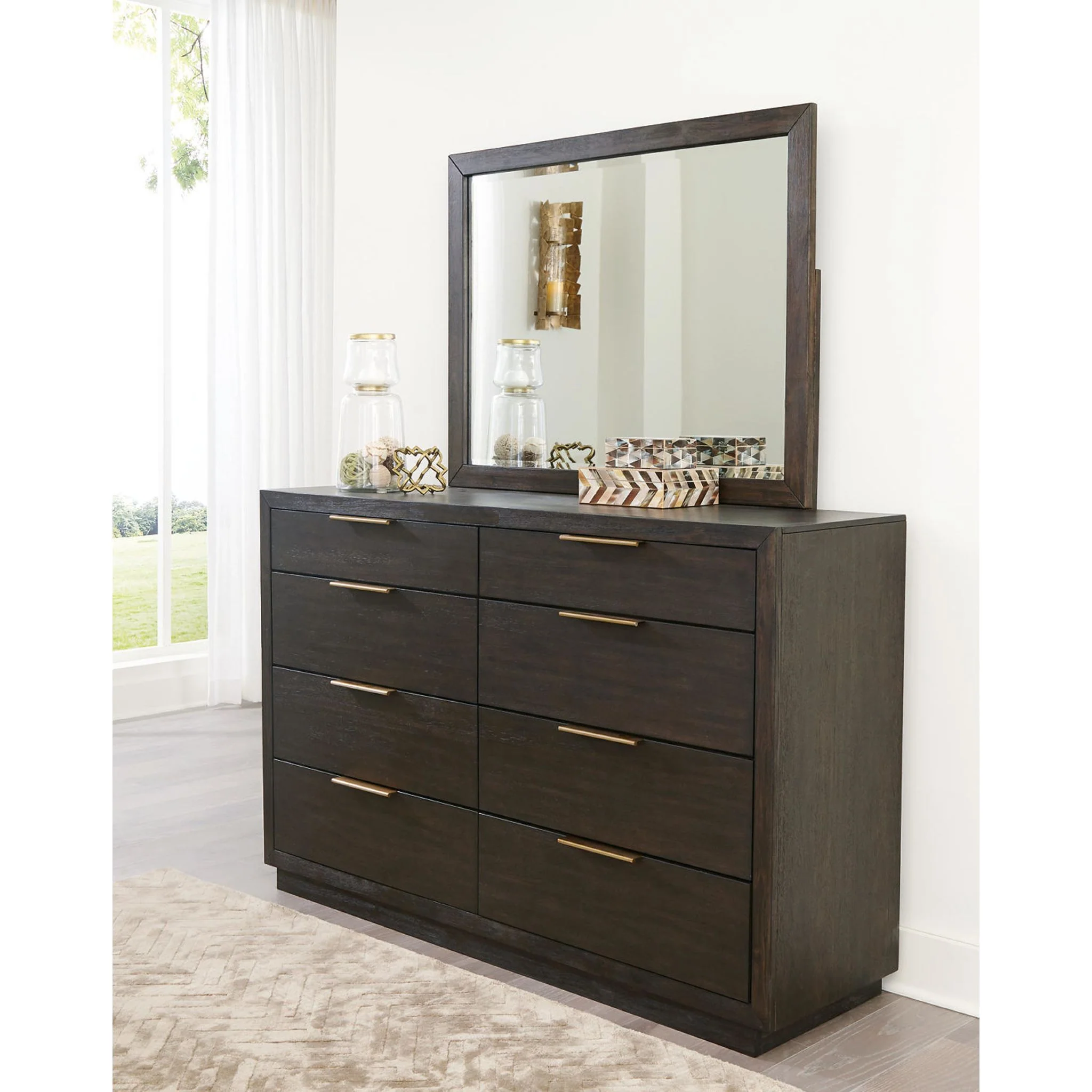 Bruxworth-EXCLUSIVE 5 Piece Panel Bedroom - Image 5