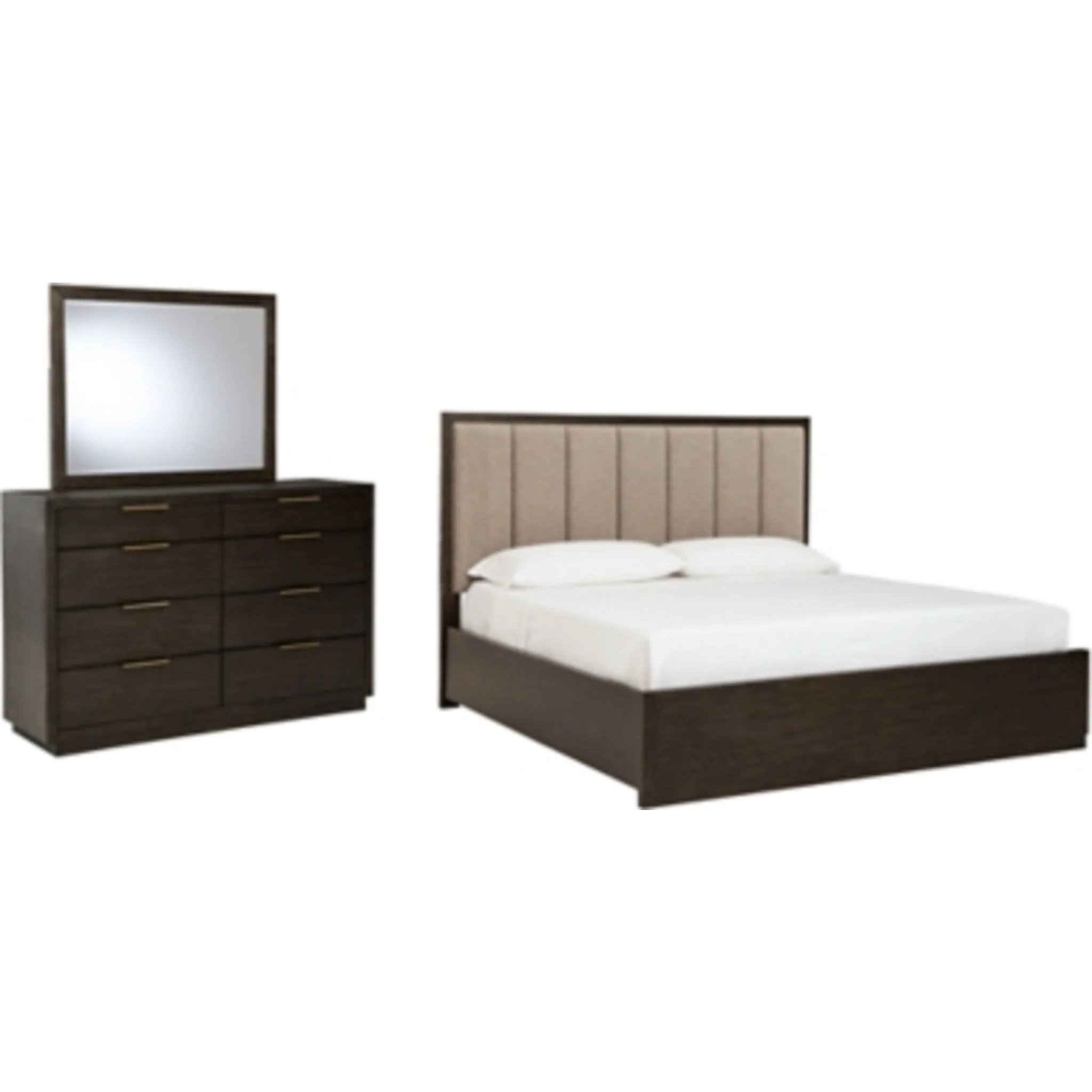 Bruxworth-EXCLUSIVE 5 Piece Panel Bedroom - Image 7