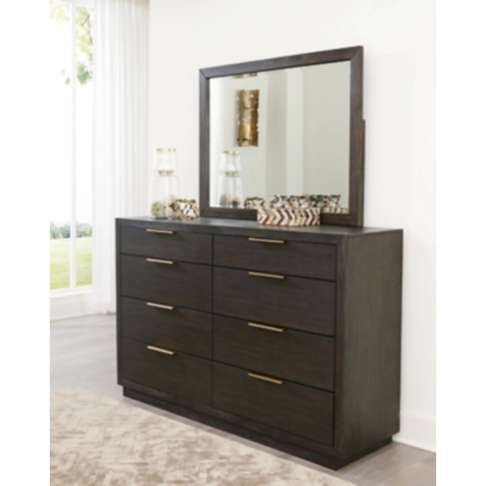 Bruxworth-EXCLUSIVE 5 Piece Panel Bedroom - Image 8
