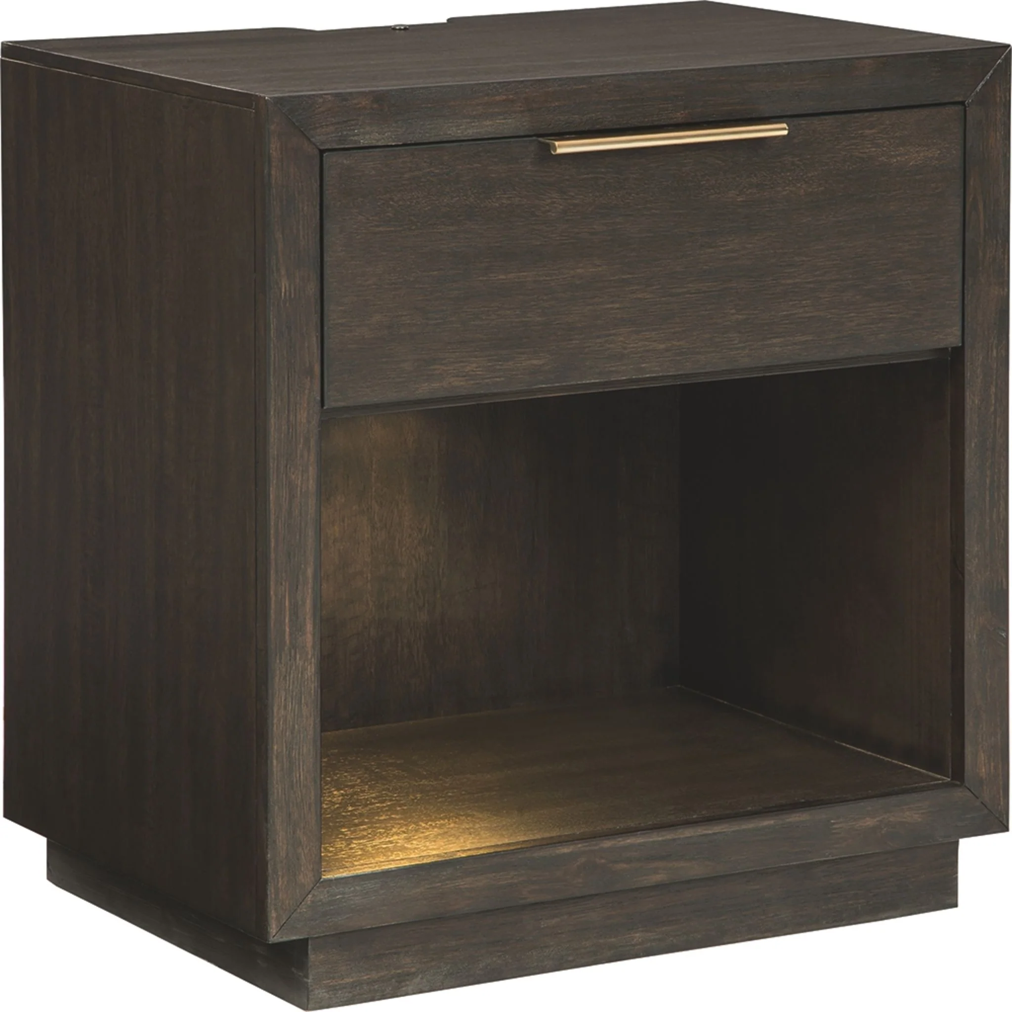 Bruxworth-EXCLUSIVE One Drawer Nightstand - Image 3