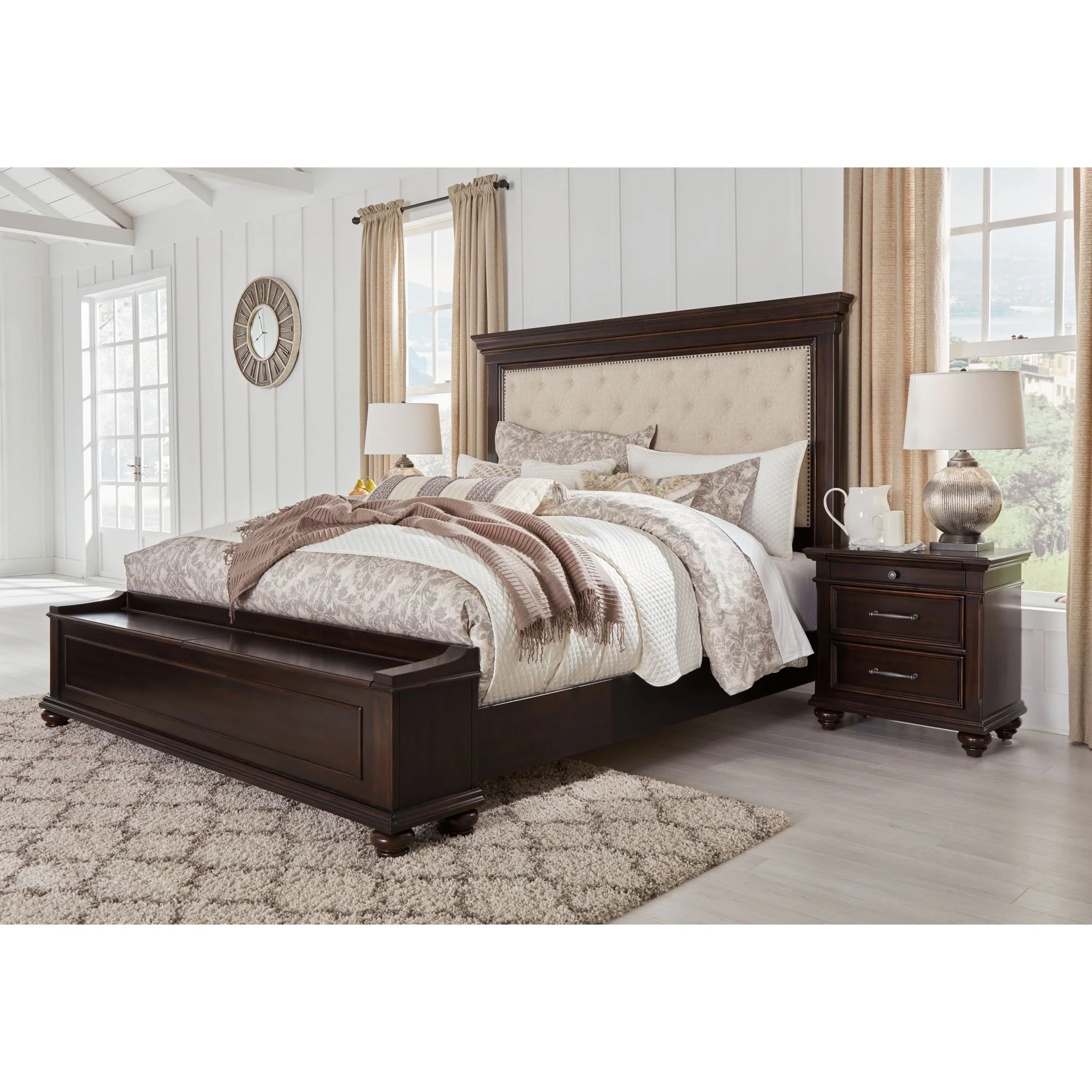 Brynhurst 3 Piece Upholstered Bed - Image 8