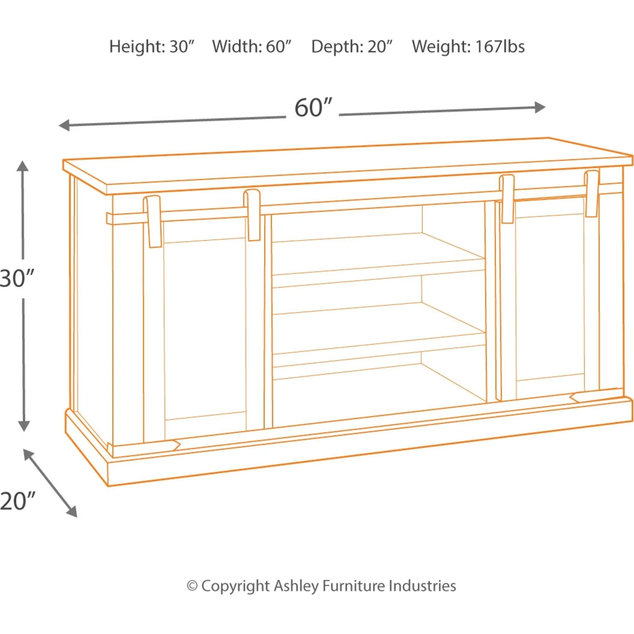 Budmore TV Stand - Image 4