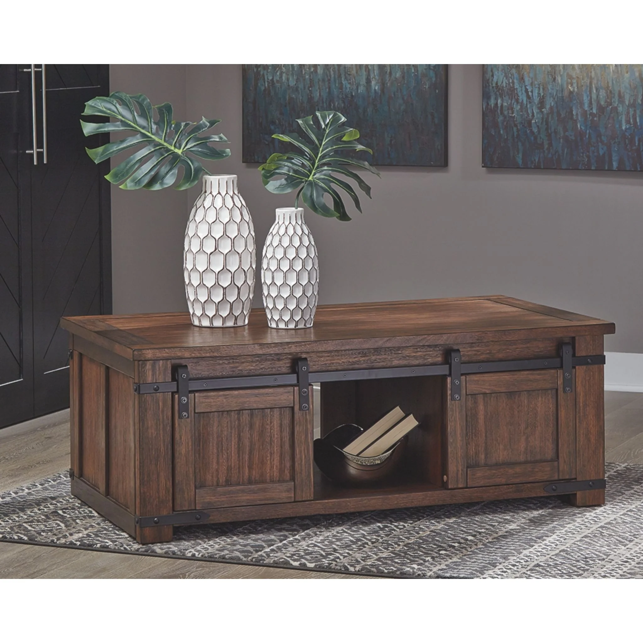 Budmore Rectangle Coffee Table - Image 2