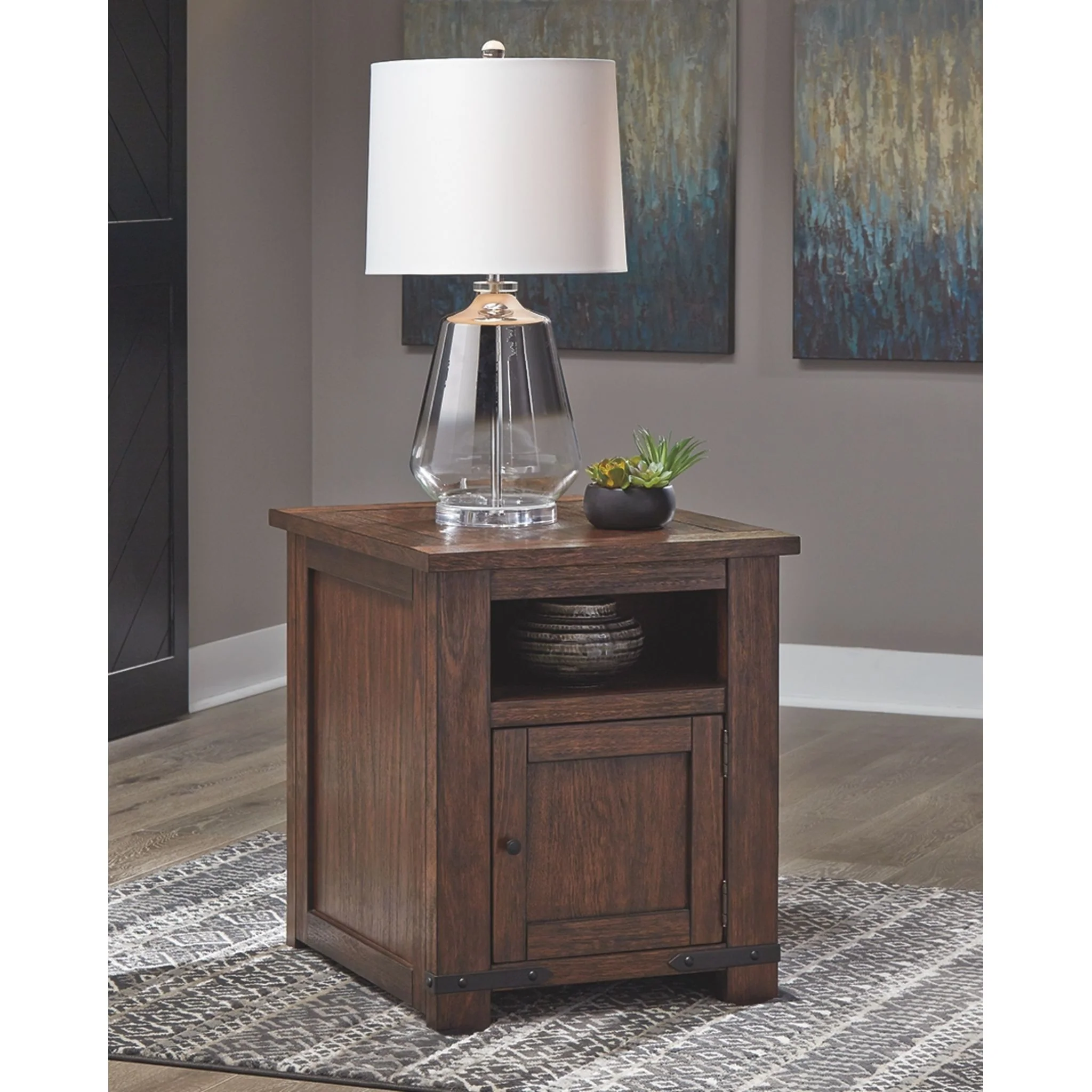 Budmore Rectangle End Table - Image 2