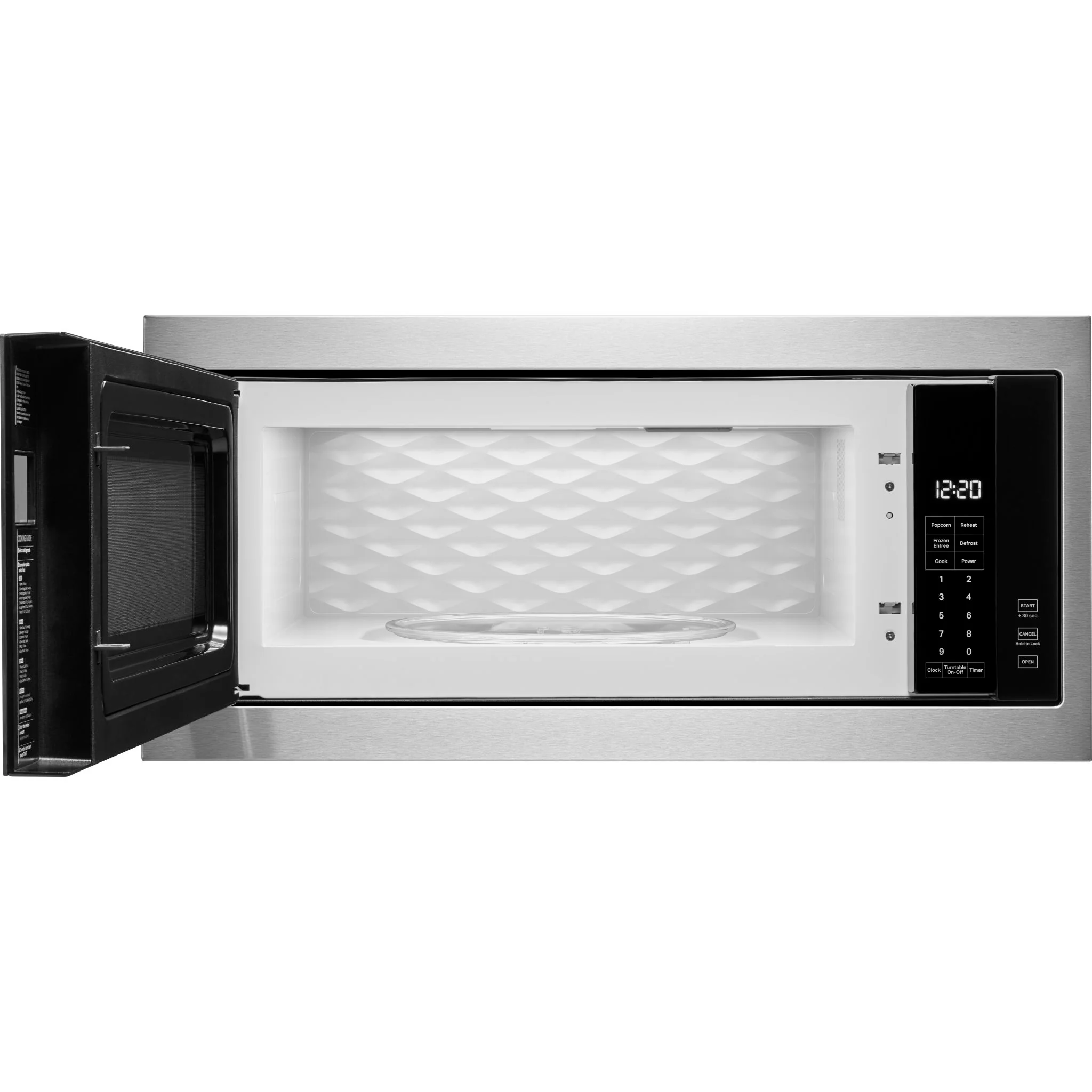 Whirlpool 1.1 cu. ft. Built-In Microwave with Slim Trim Kit - 14" Height -Stainless Steel (YWMT50011KS) - Image 2