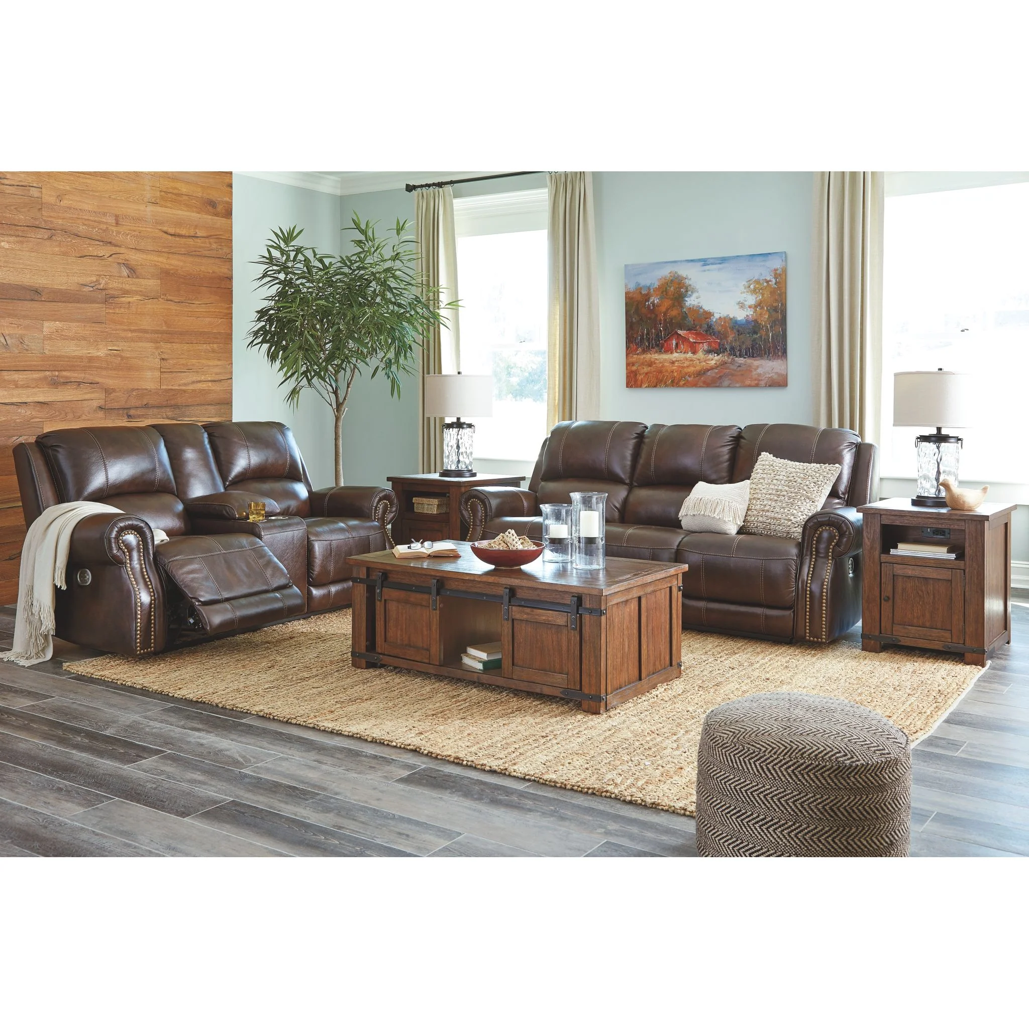 Buncrana Power Reclining Loveseat with Adjustable Headrest - Image 7