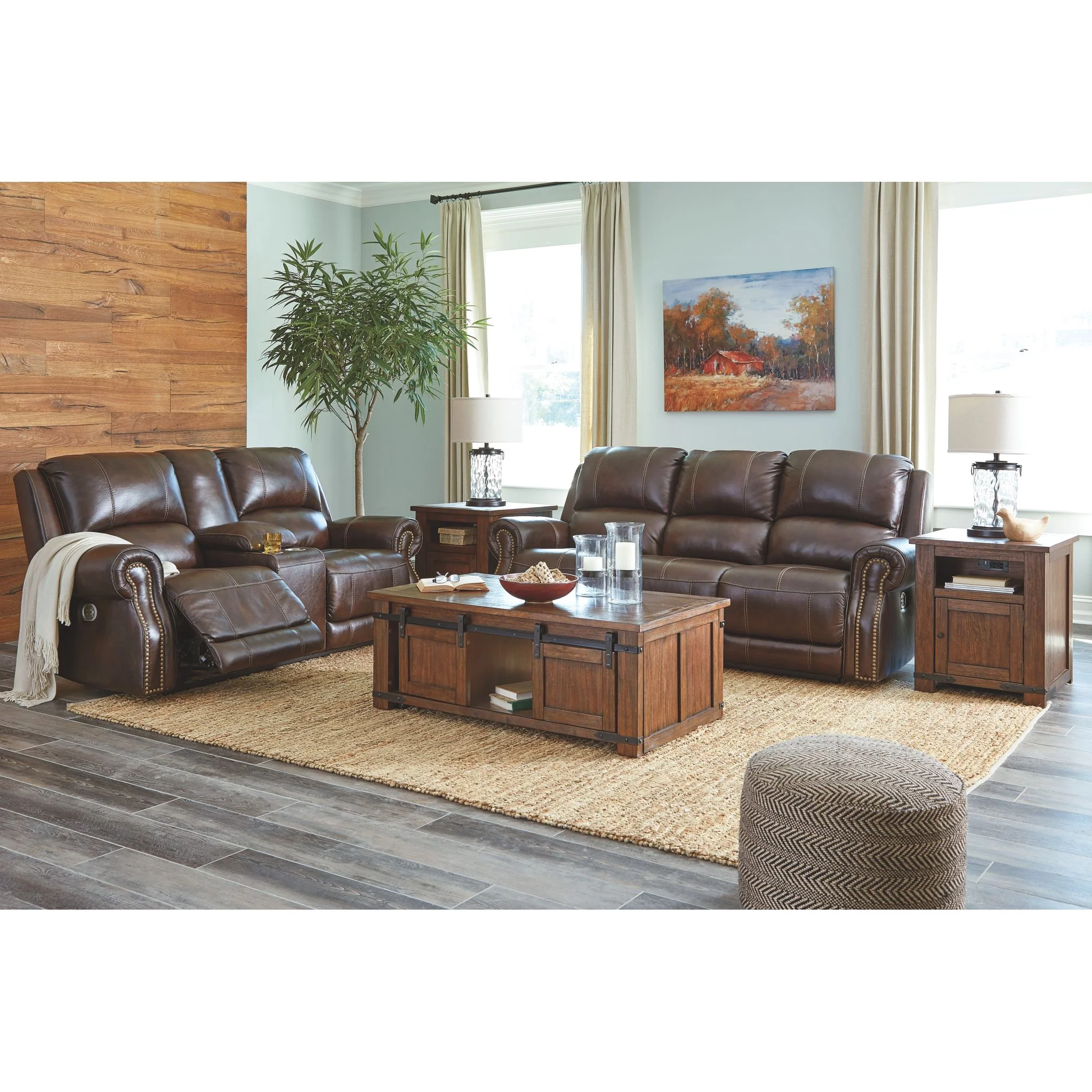 Buncrana Power Reclining Sofa with Adjustable Headrest - Image 5