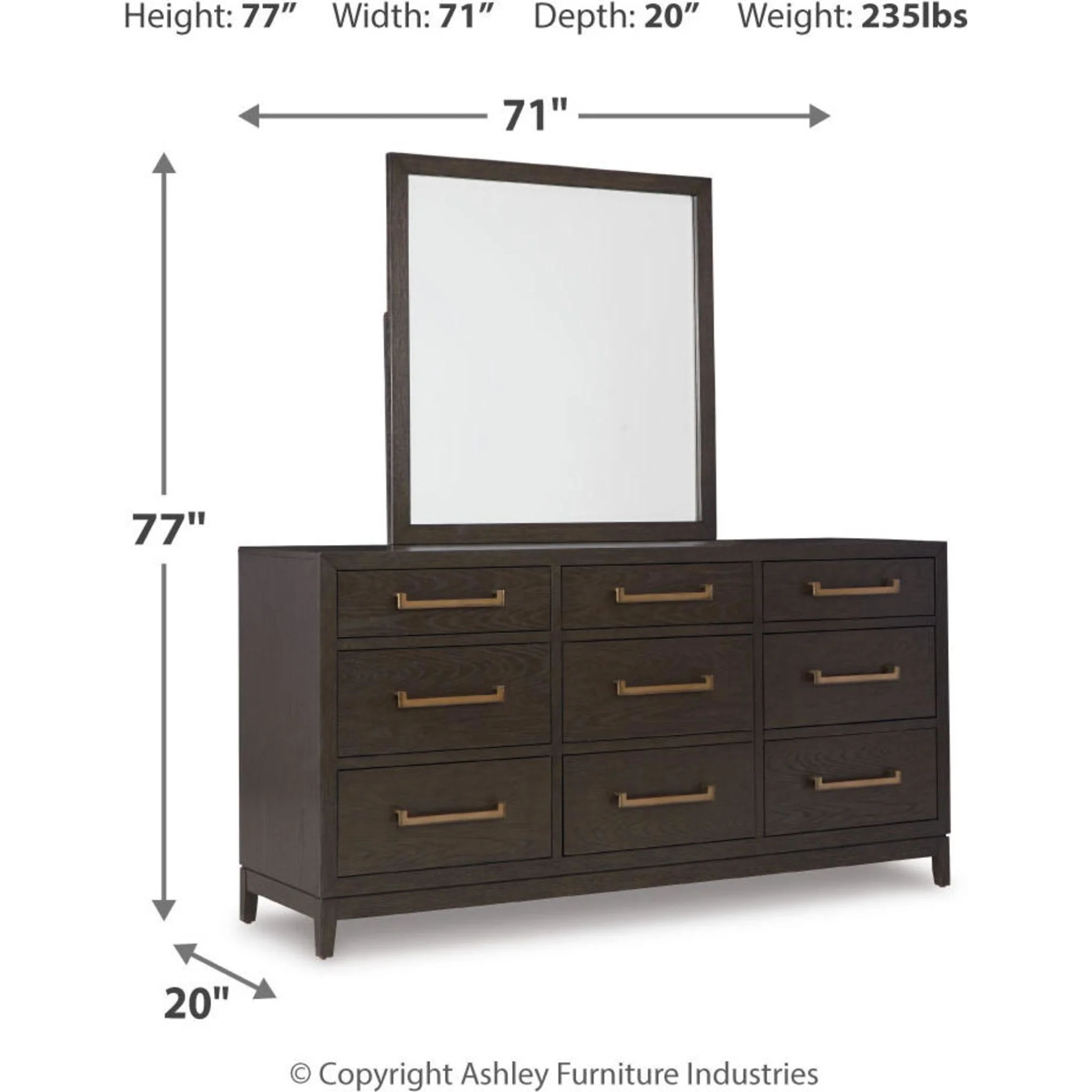 Burkhaus 5 Piece Queen Panel Bedroom - Image 3
