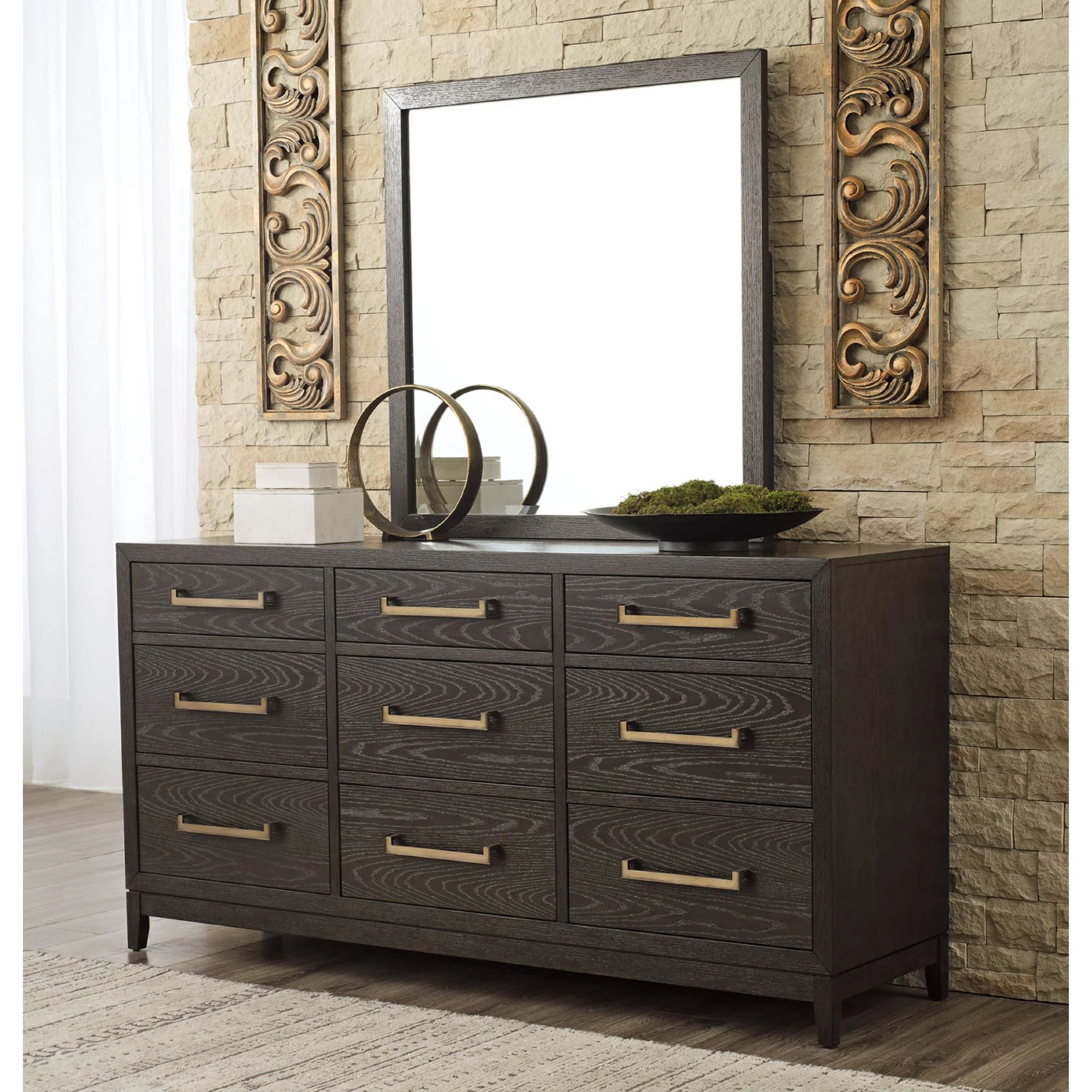 Burkhaus 5 Piece Queen Panel Bedroom - Image 4
