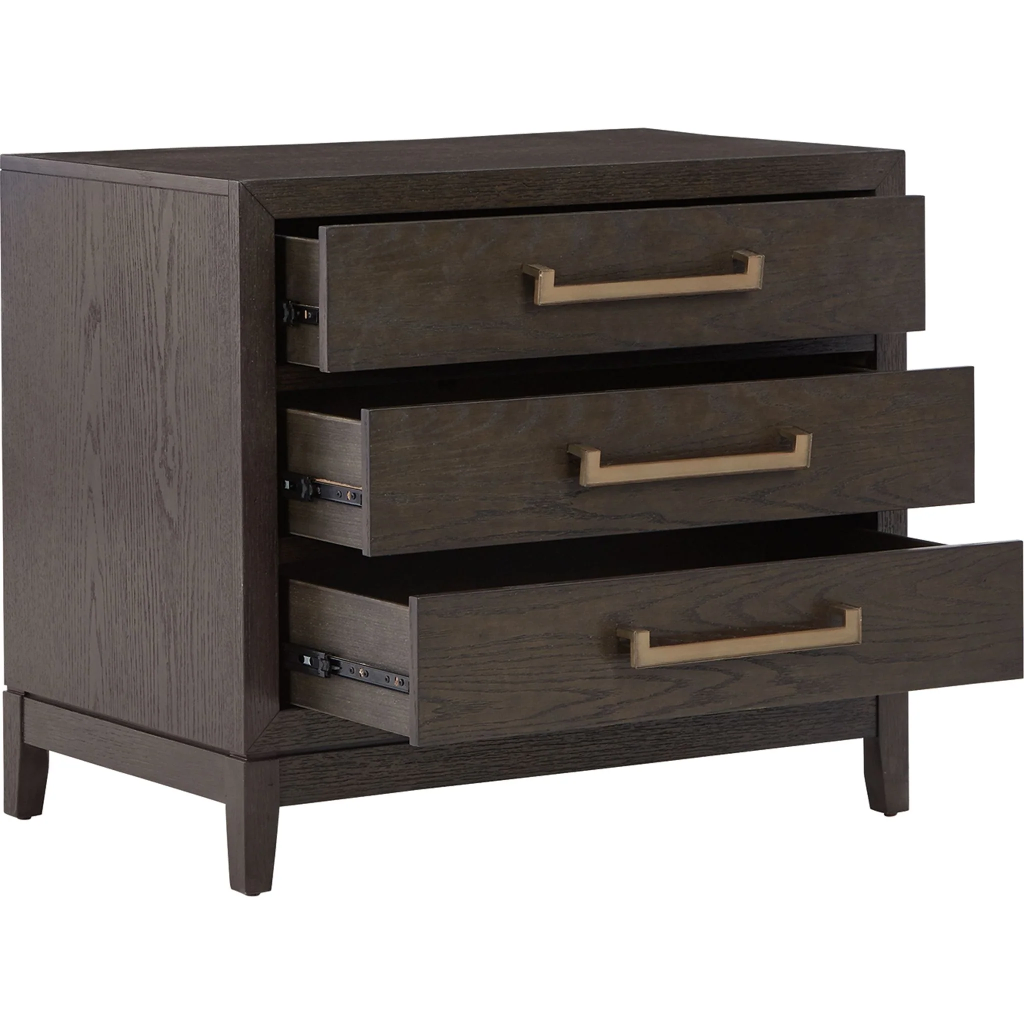 Burkhaus Three Drawer Nightstand - Image 3