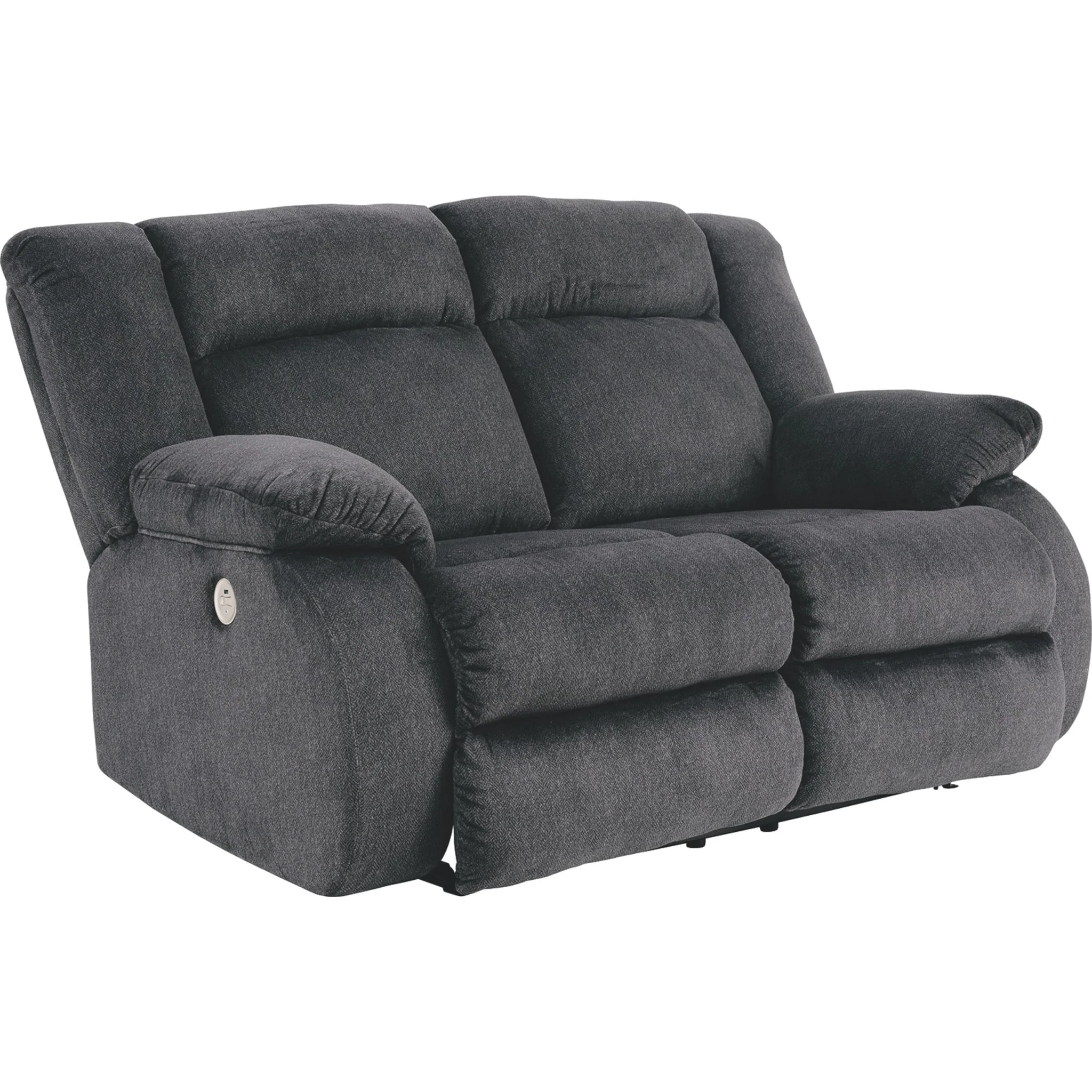 Burkner Reclining Loveseat with Power - Image 4