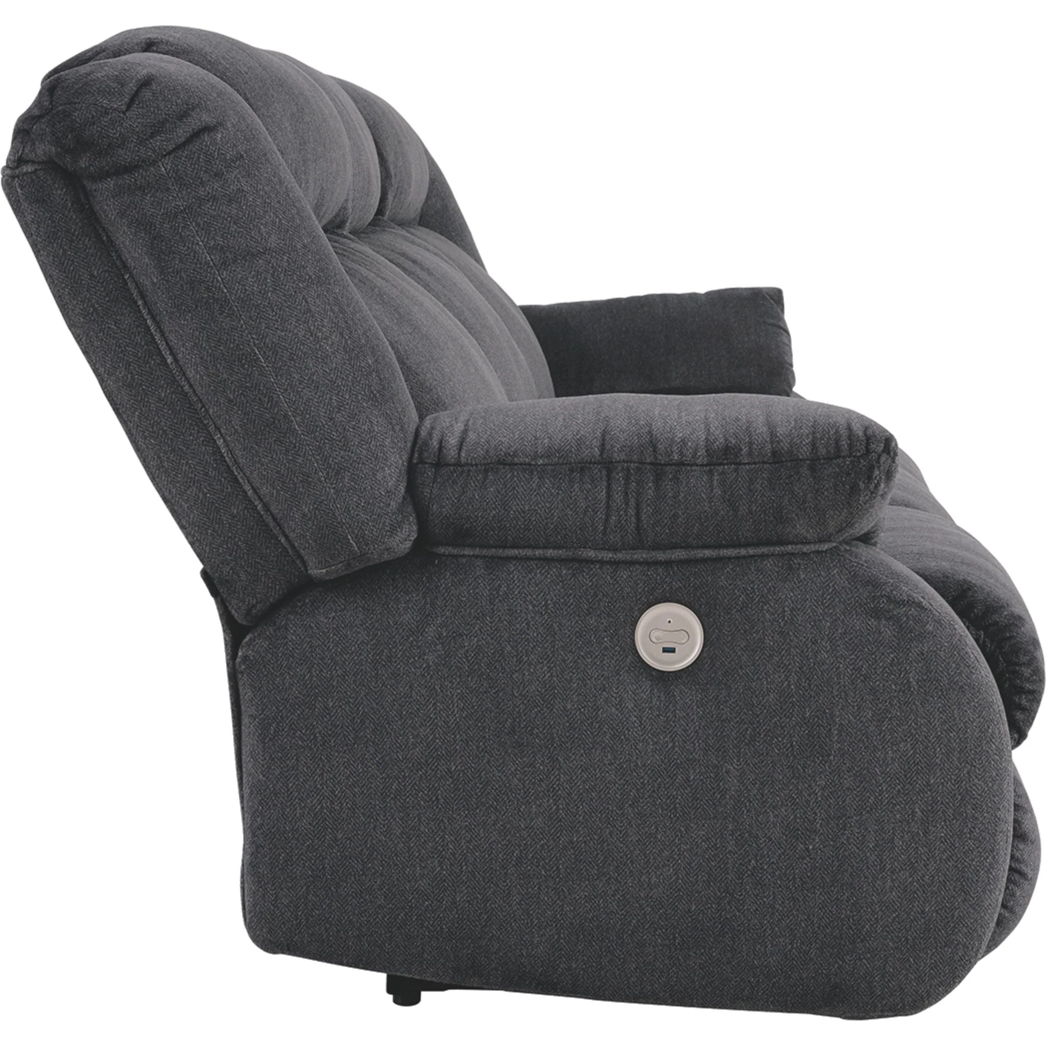 Burkner Reclining Sofa with Power - Image 5