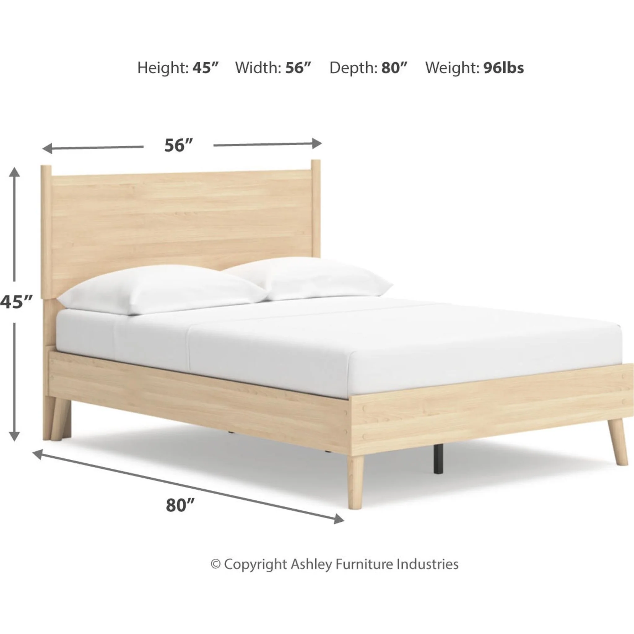 Cabinella Full Platform Bed - Image 3